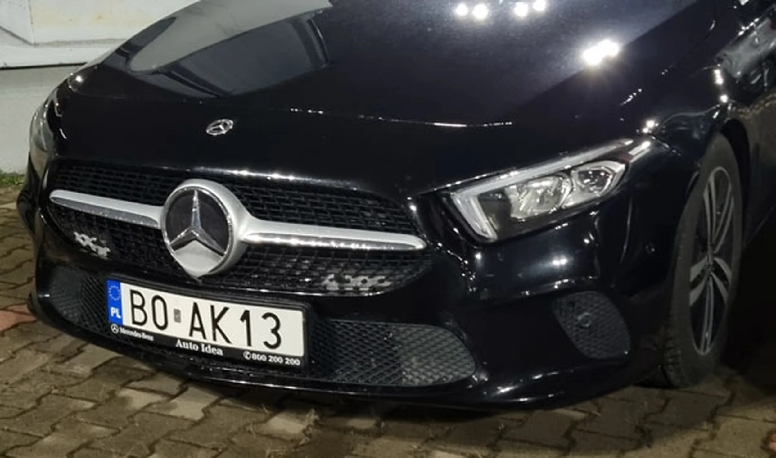 Fajny numer, blacha B0 AK13