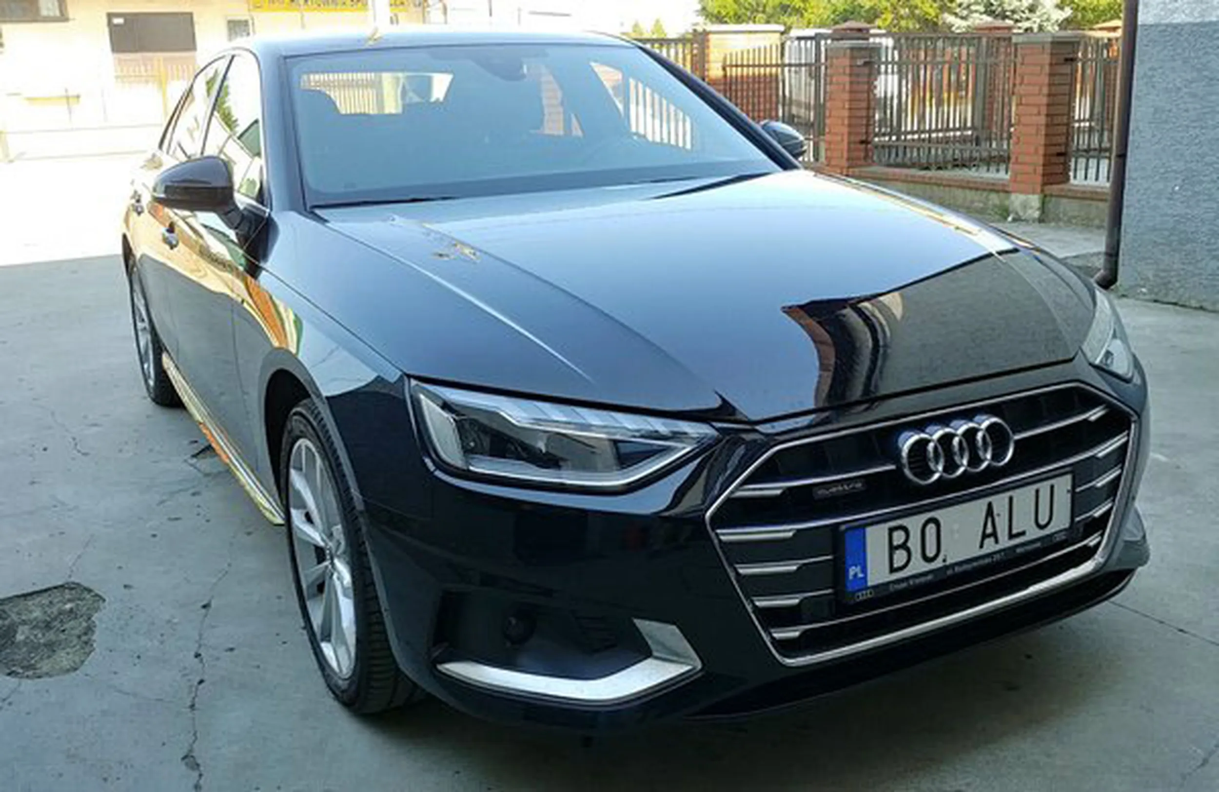 Fajny numer, blacha B0 ALU