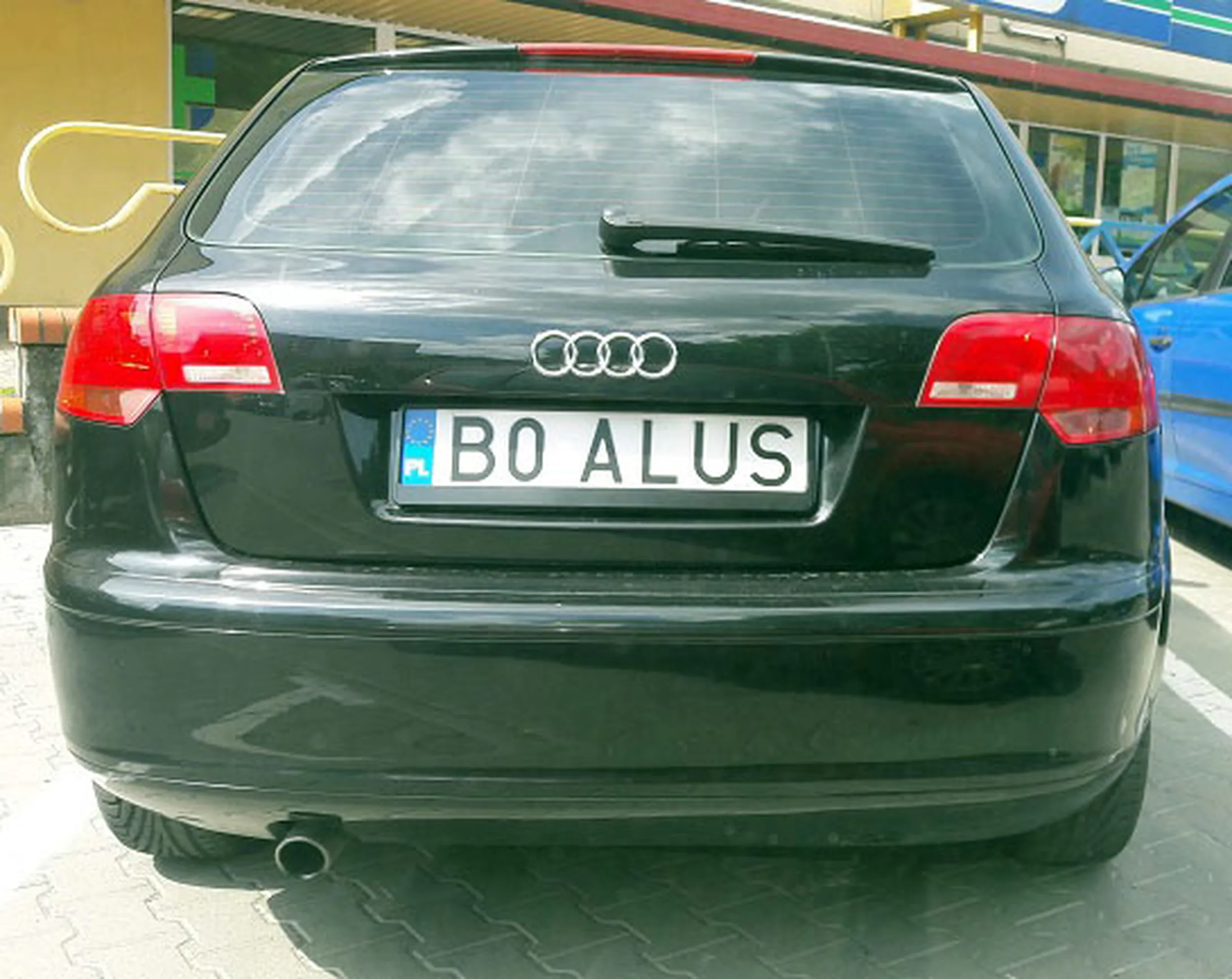 Fajny numer, blacha B0 ALUS