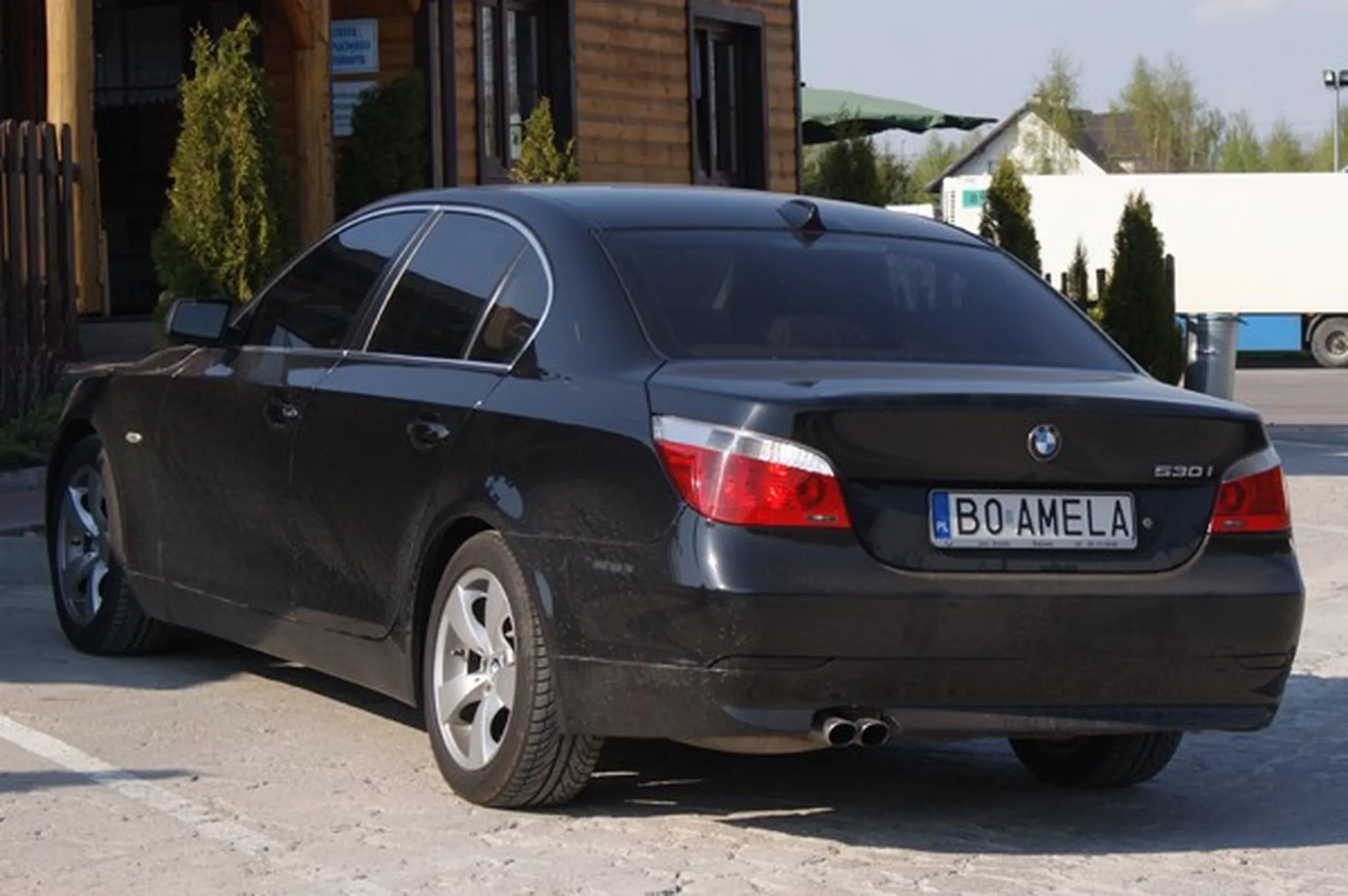 Fajny numer, blacha B0 AMELA