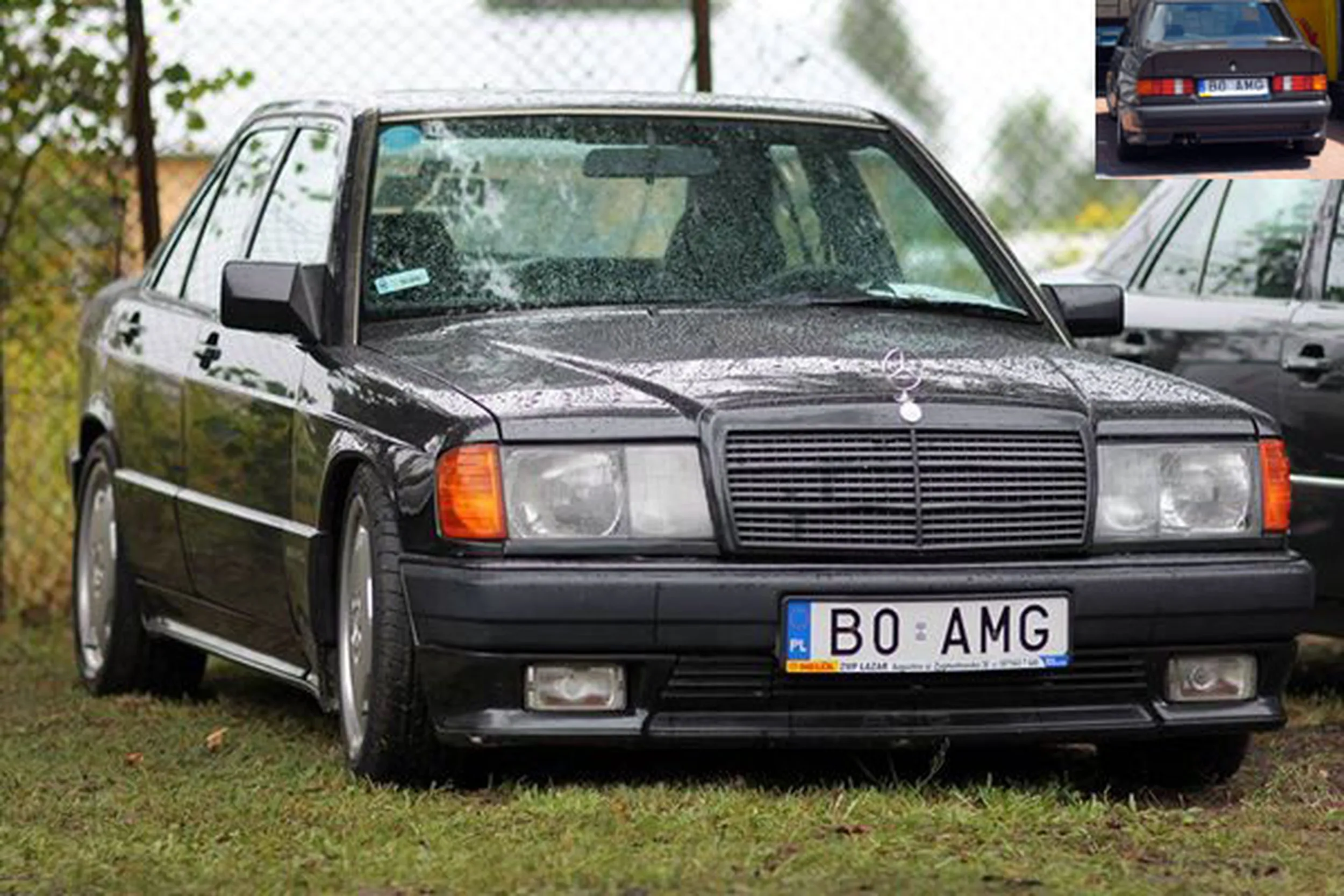 Fajny numer, blacha B0 AMG