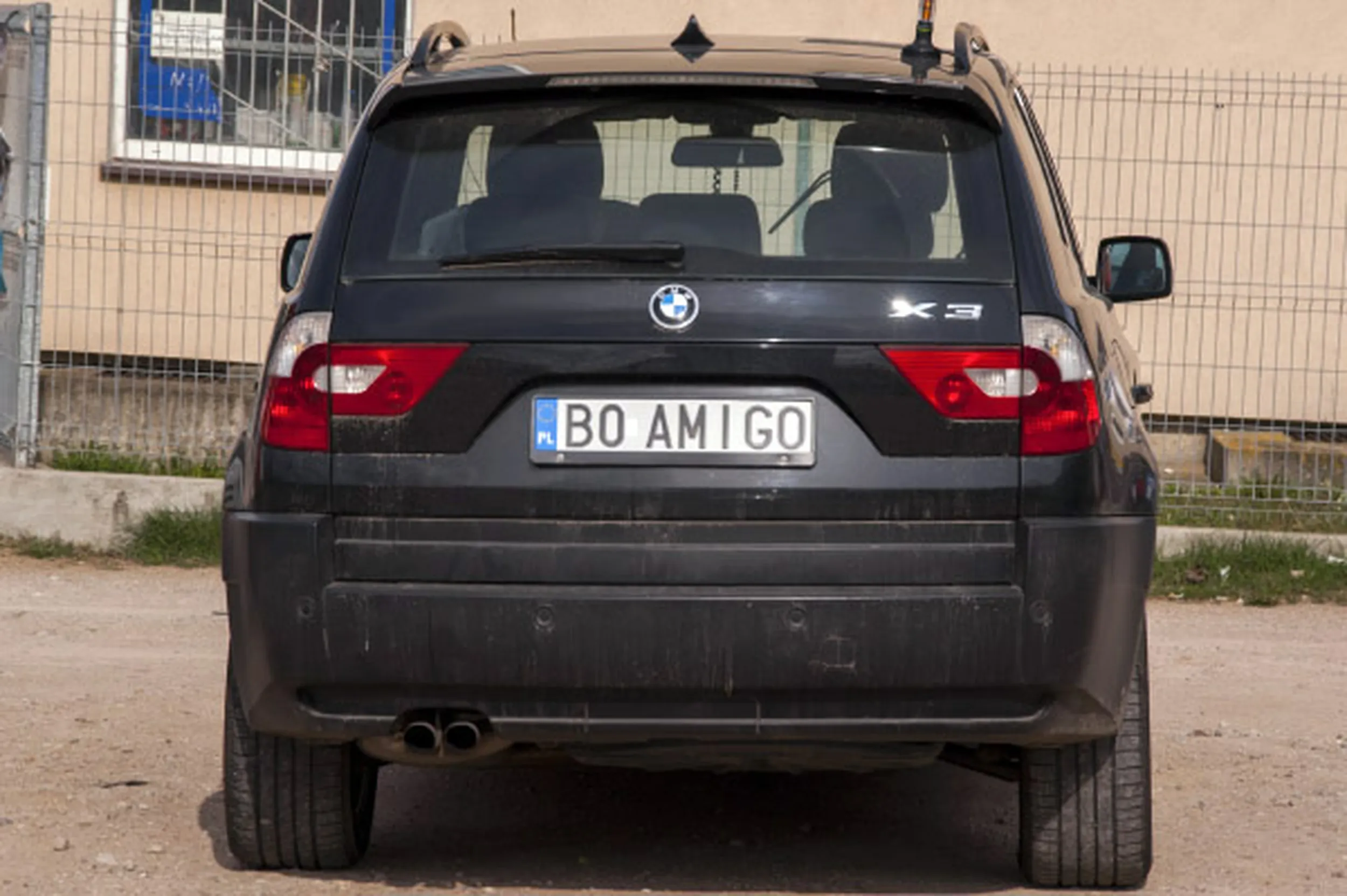 Fajny numer, blacha B0 AMIGO