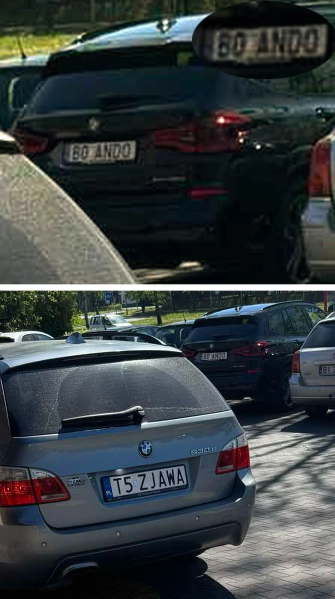 Fajny numer, blacha B0 ANDO