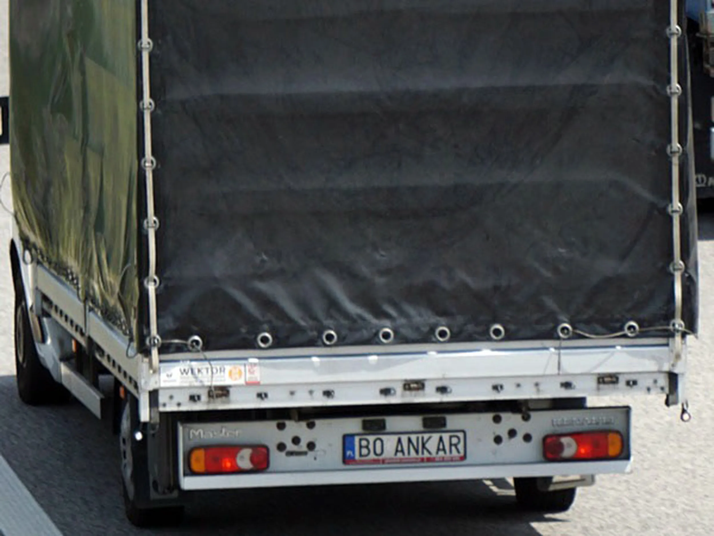 Fajny numer, blacha B0 ANKAR