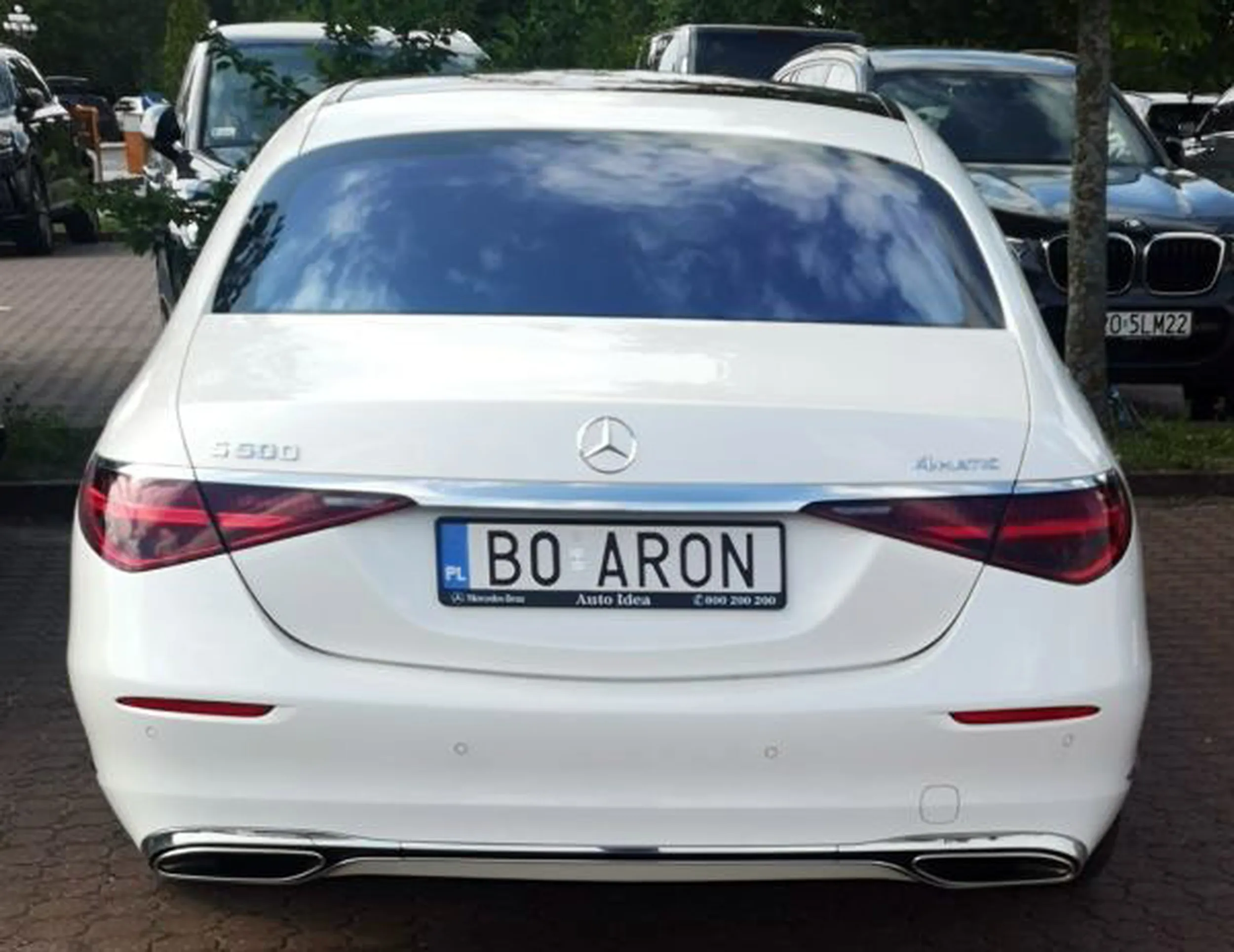 Fajny numer, blacha B0 ARON