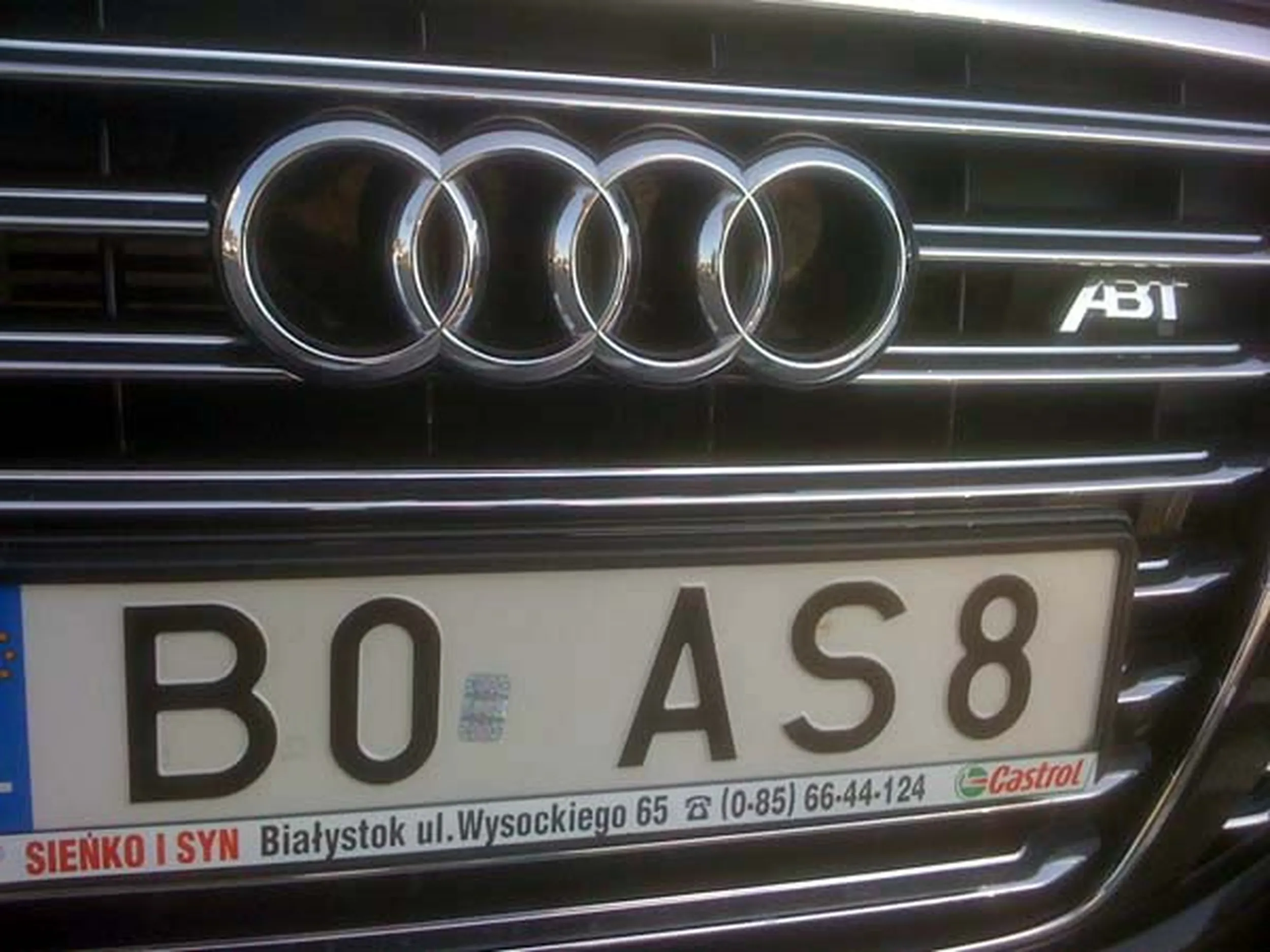 Fajny numer, blacha B0 AS8