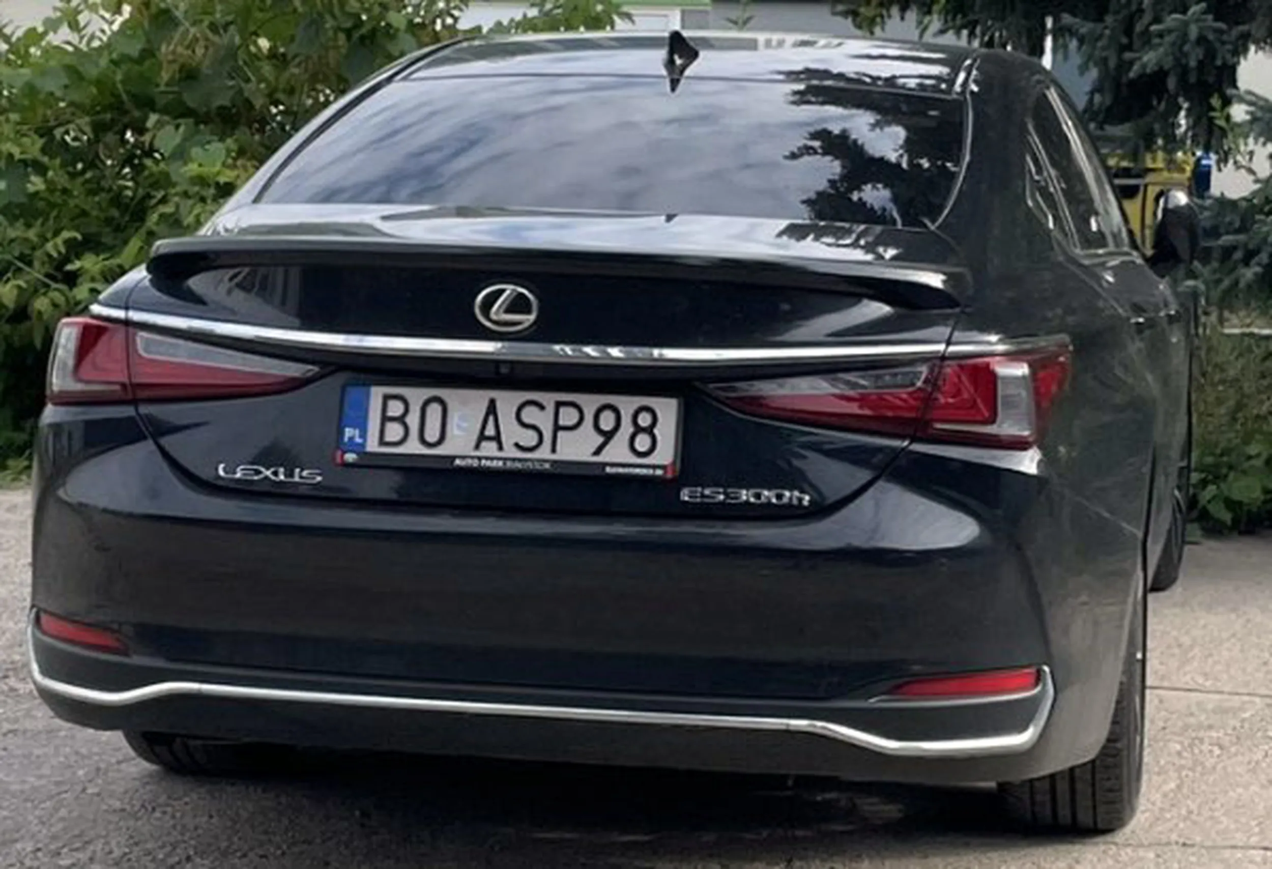 Fajny numer, blacha B0 ASP98