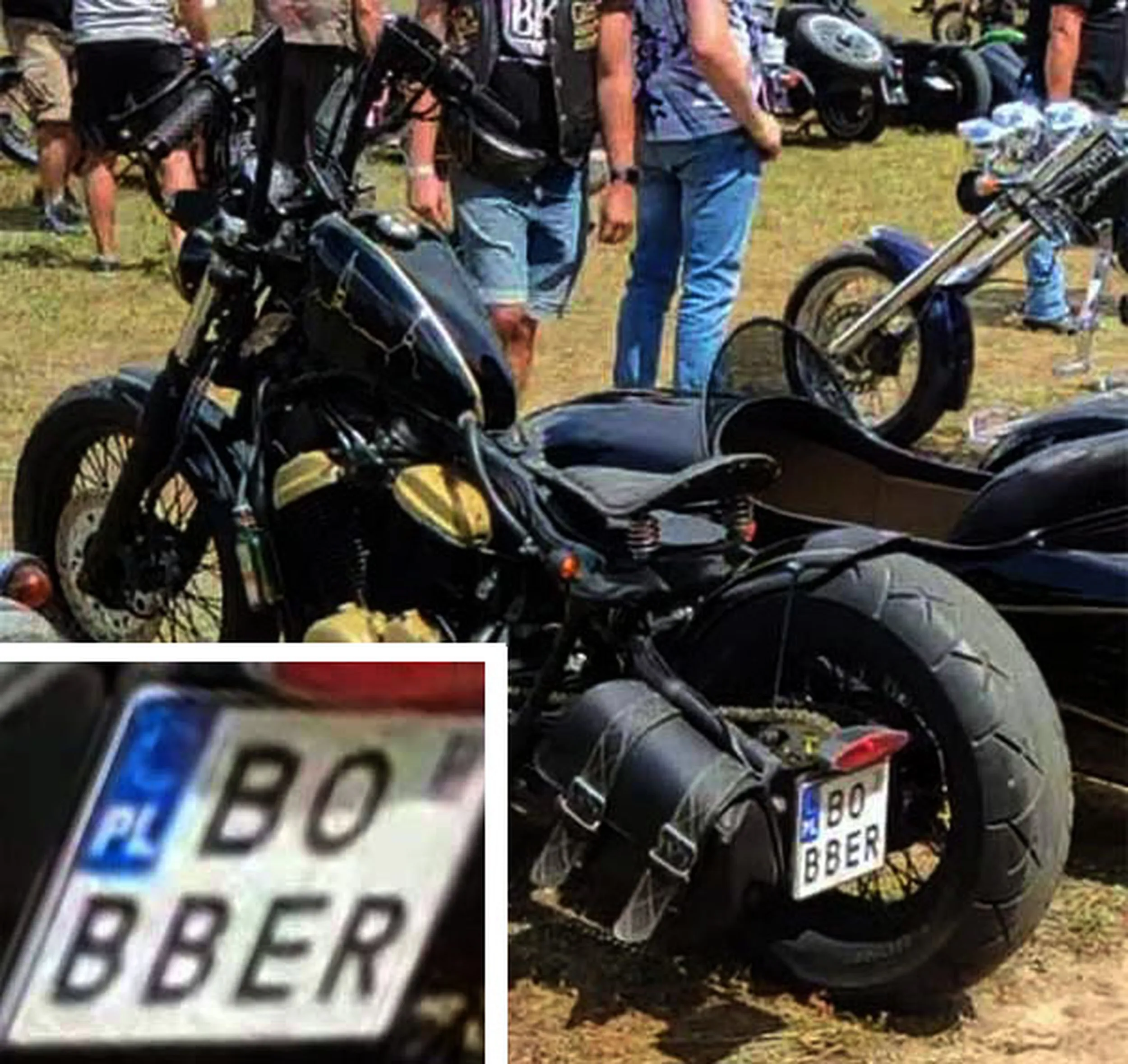 Fajny numer, blacha B0 BBER