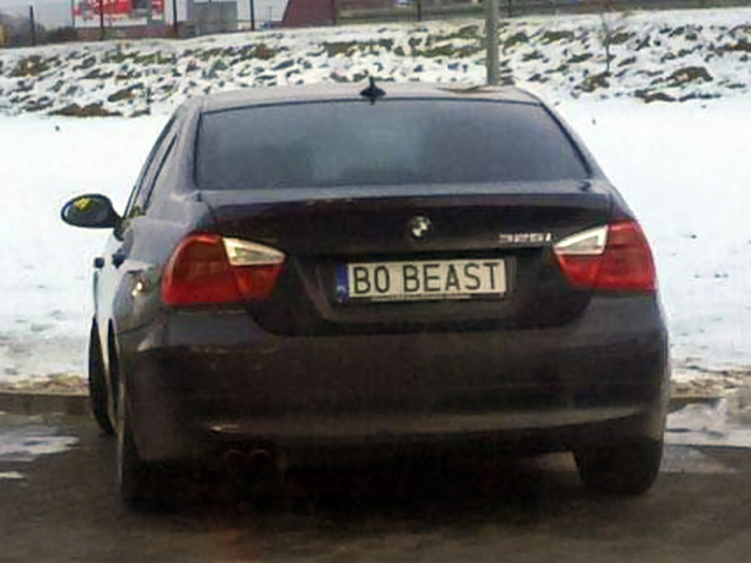 Fajny numer, blacha B0 BEAST