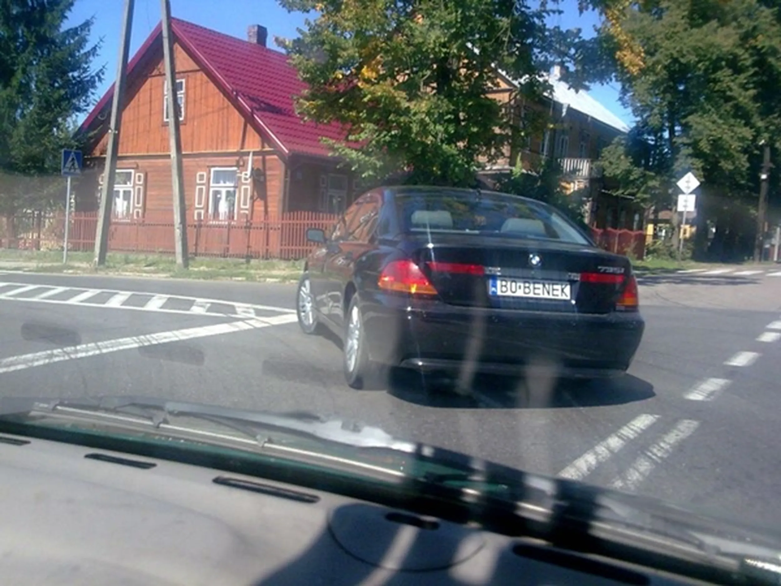 Fajny numer, blacha B0 BENEK