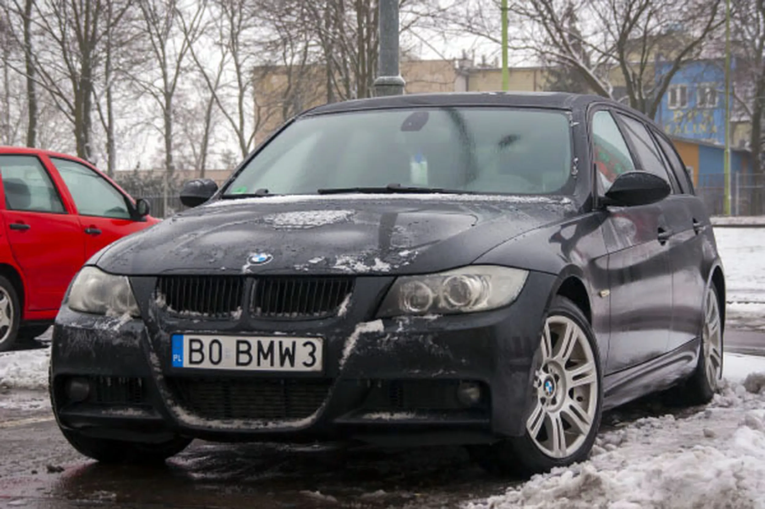 Fajny numer, blacha B0 BMW3