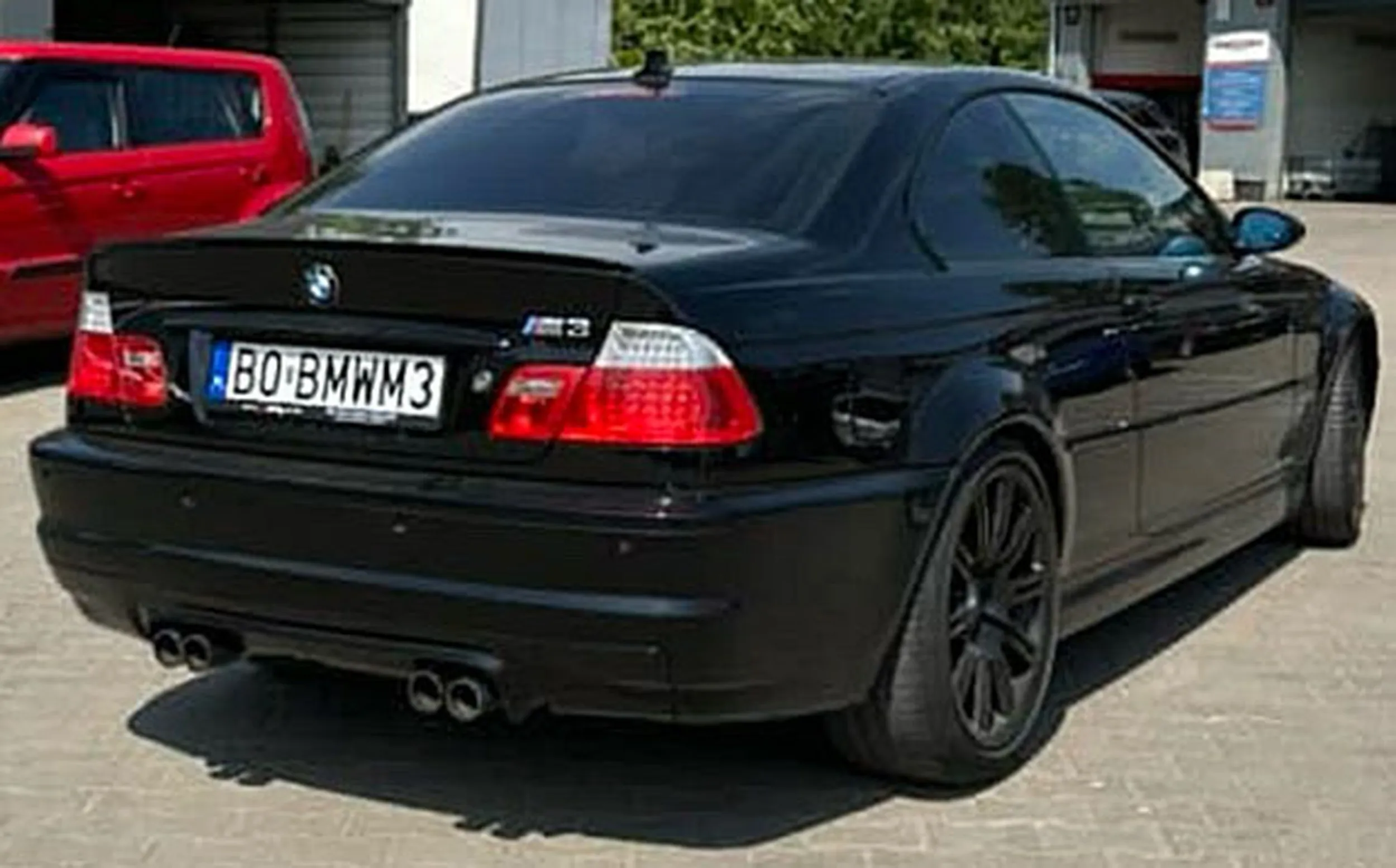 Fajny numer, blacha B0 BMWM3
