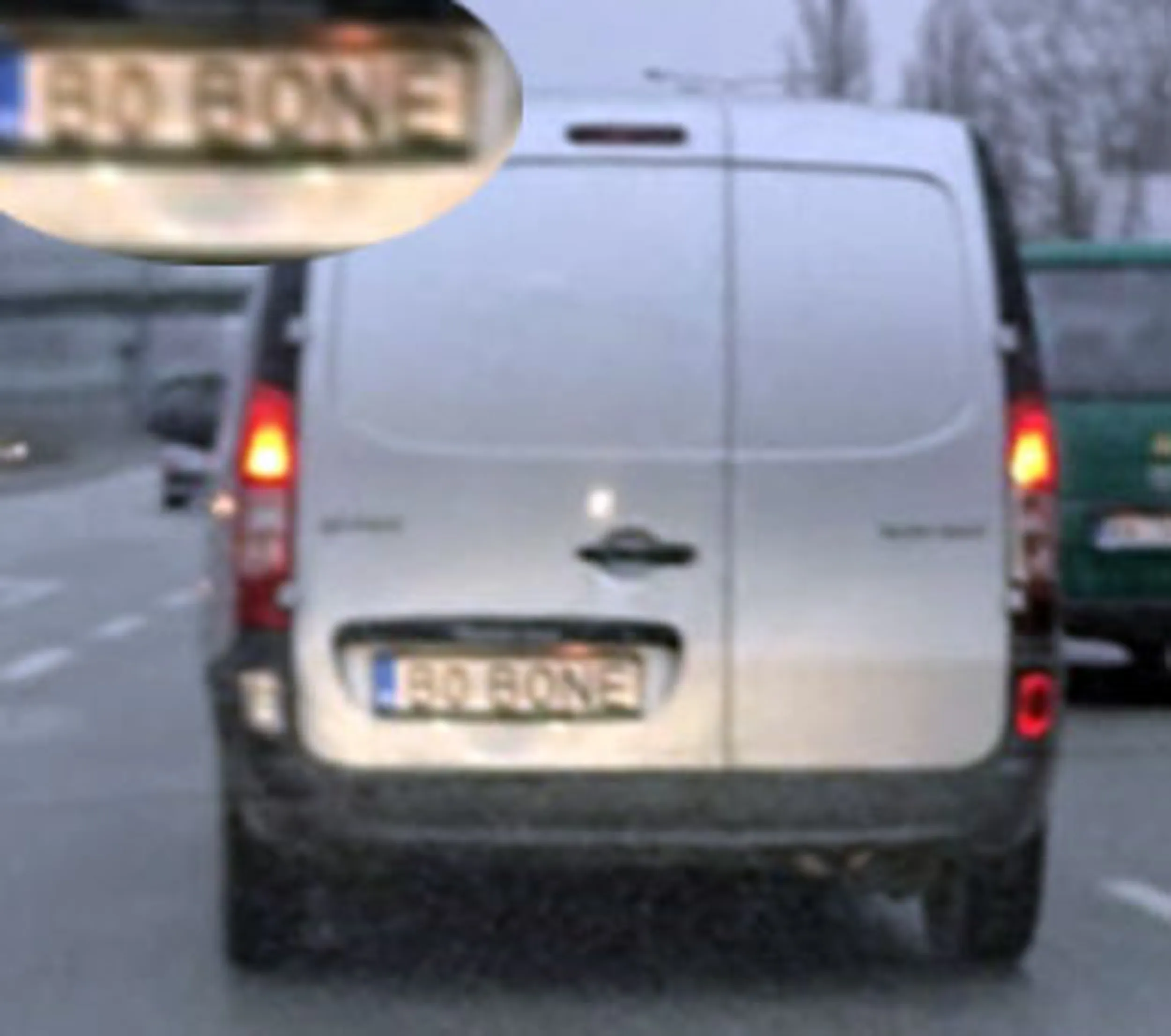 Fajny numer, blacha B0 BONE