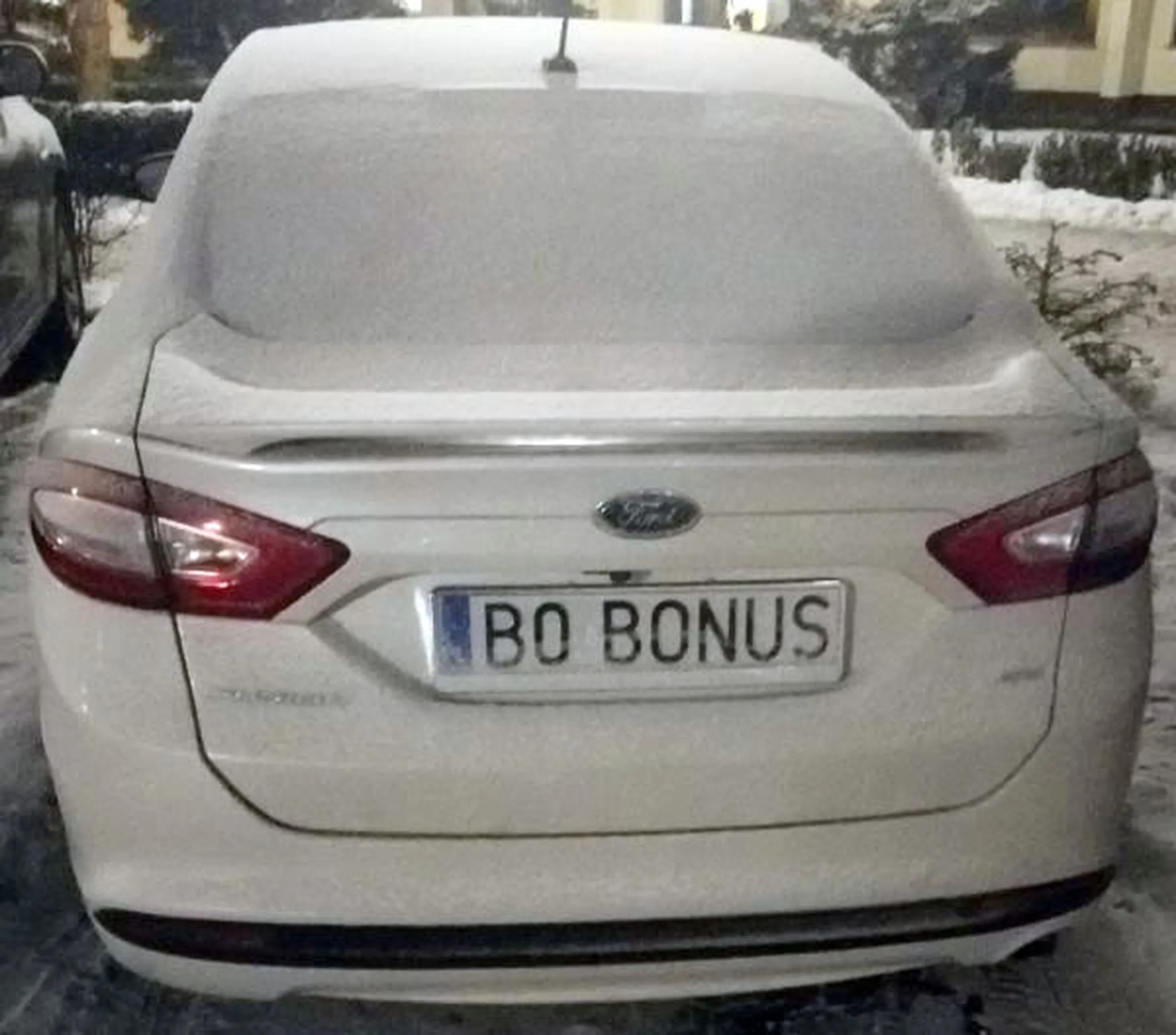 Fajny numer, blacha B0 BONUS