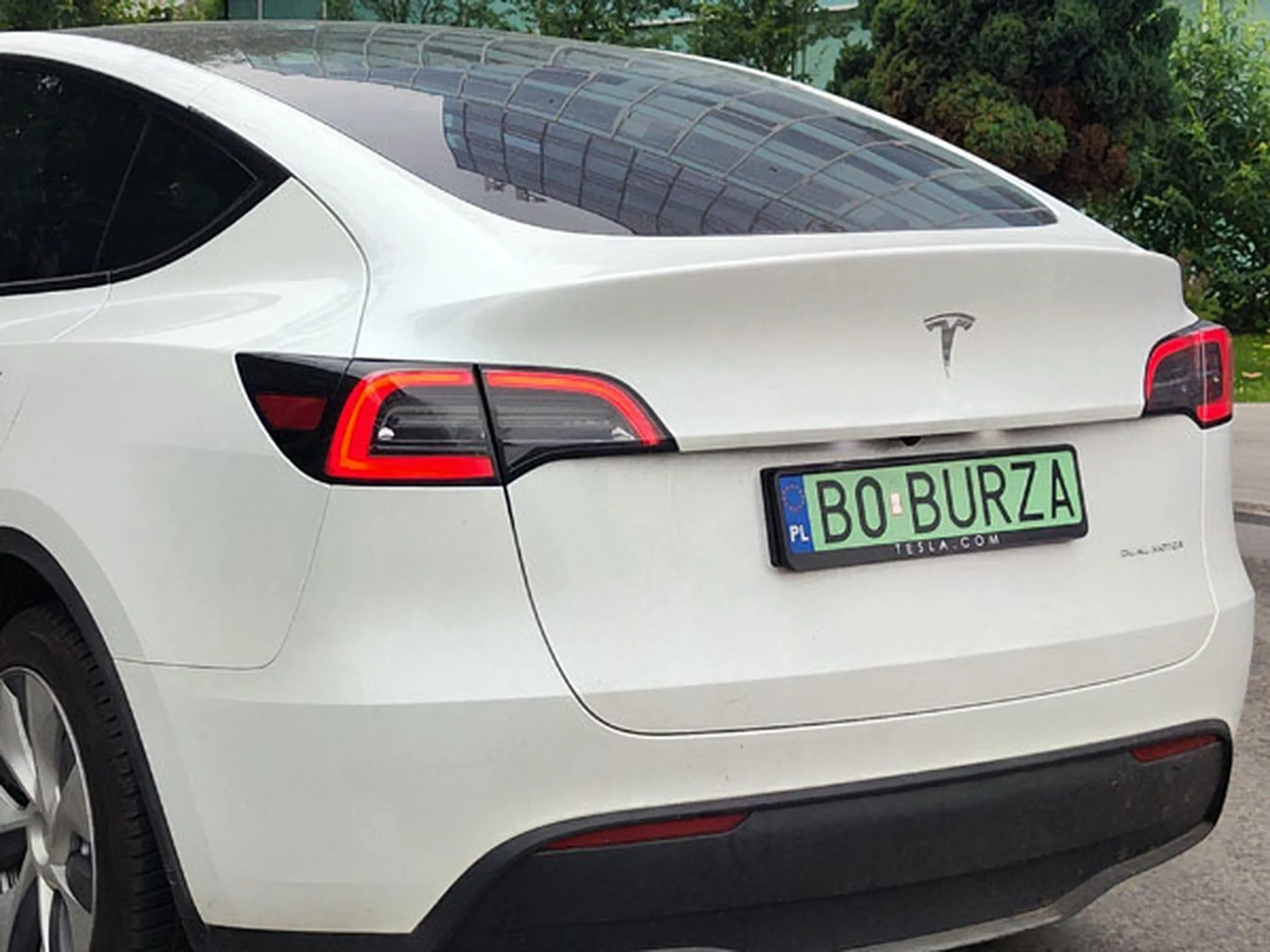 Fajny numer, blacha B0 BURZA