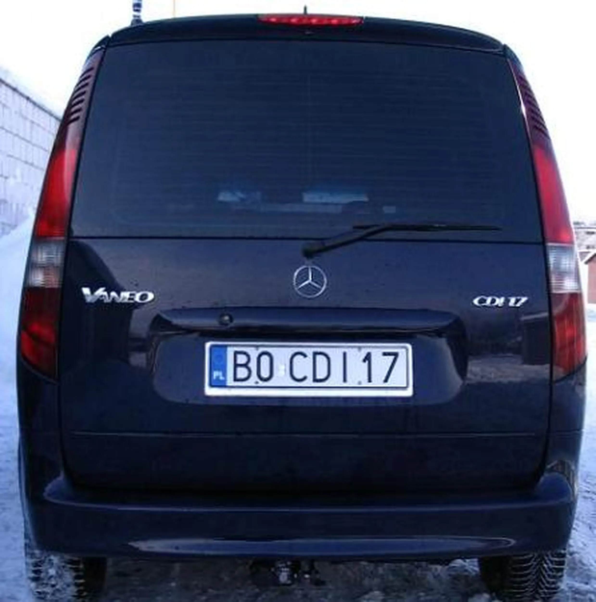 Fajny numer, blacha B0 CDI17