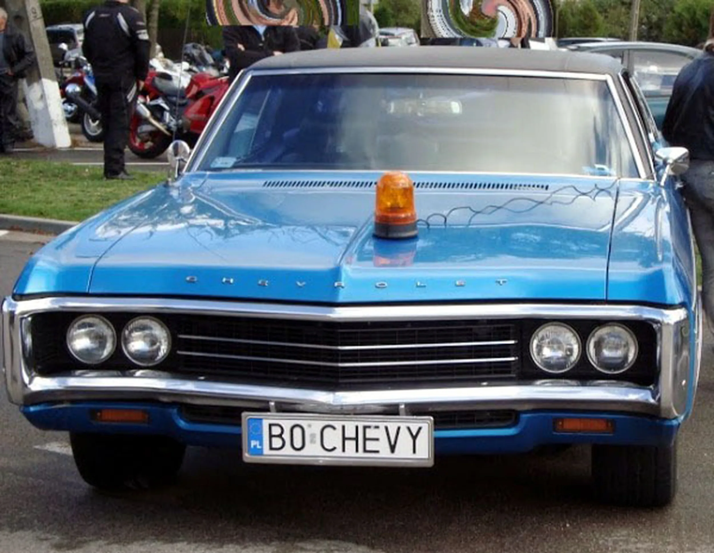 Fajny numer, blacha B0 CHEVY