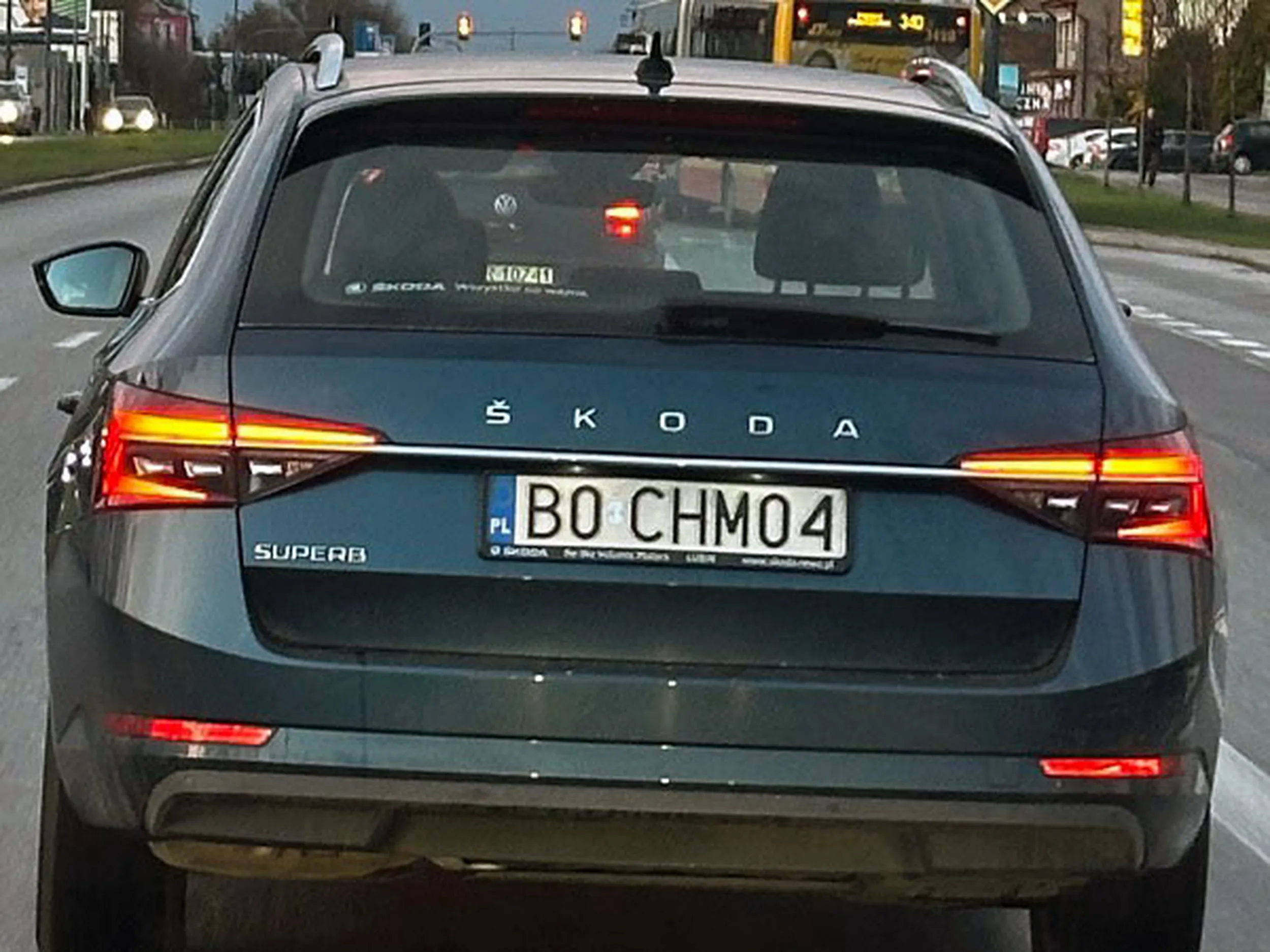 Fajny numer, blacha B0 CHM04