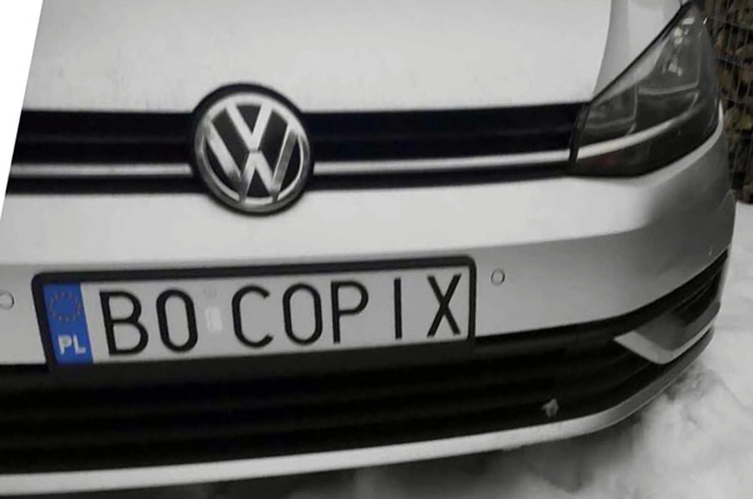 Fajny numer, blacha B0 COPIX