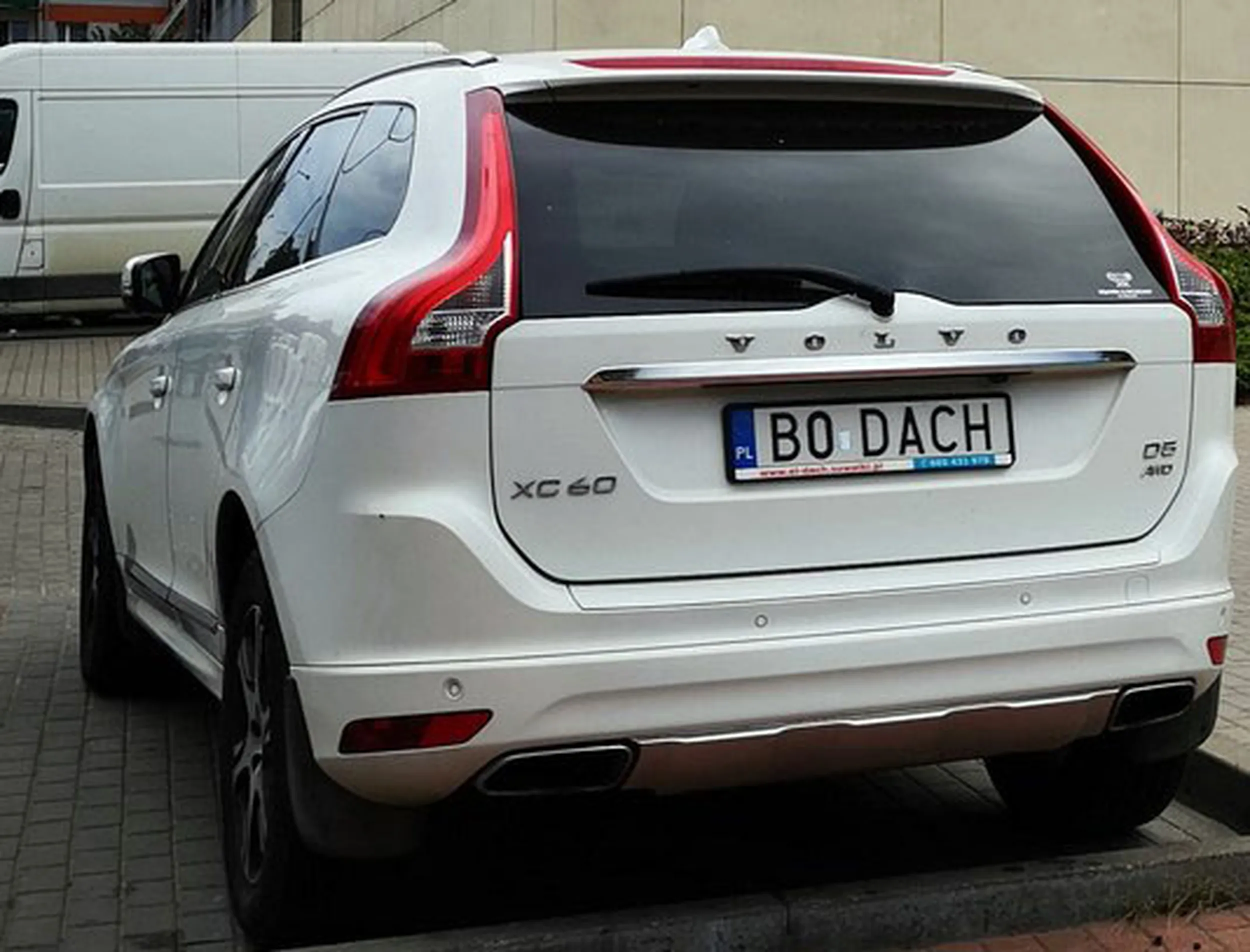 Fajny numer, blacha B0 DACH