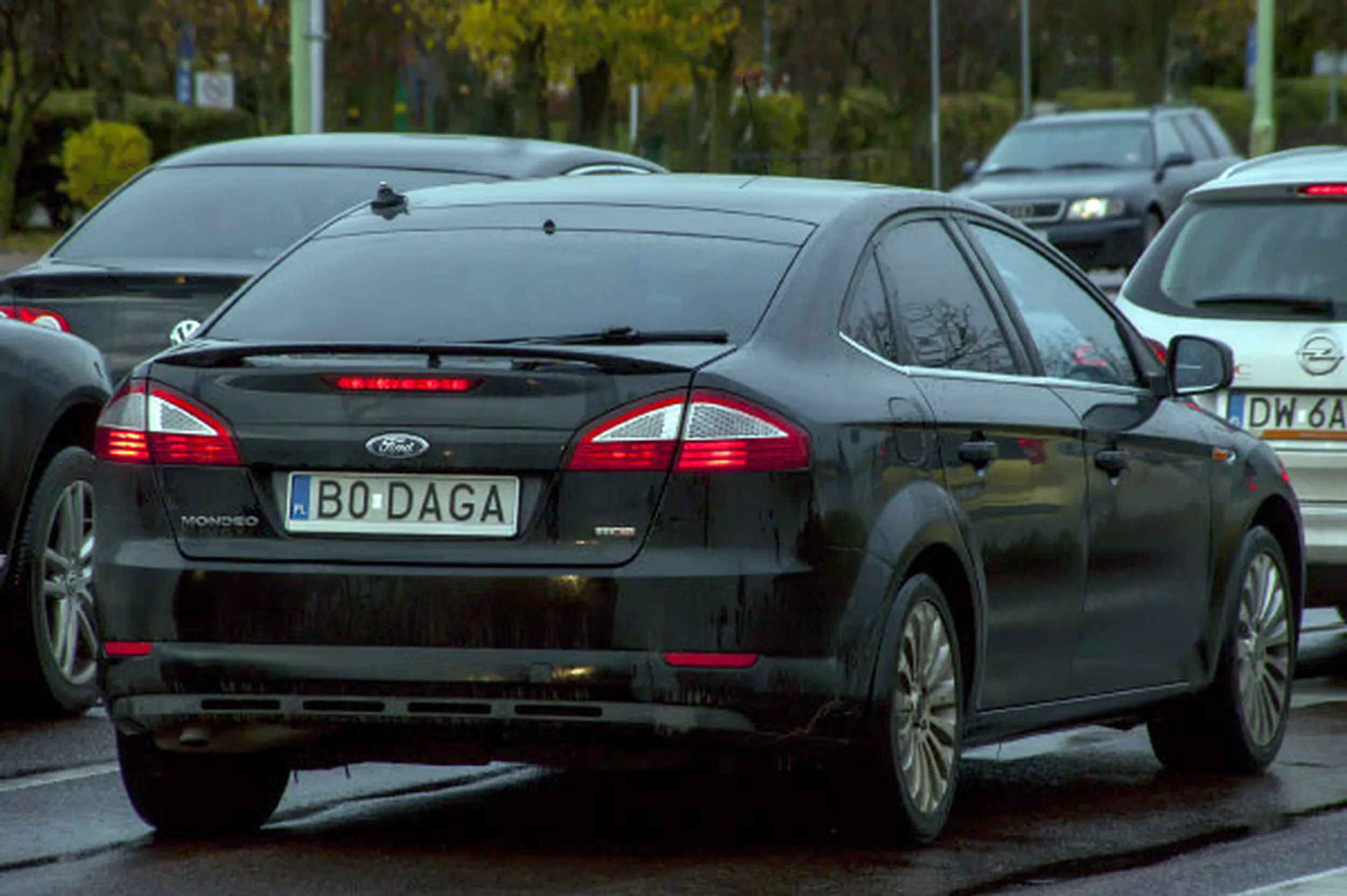 Fajny numer, blacha B0 DAGA