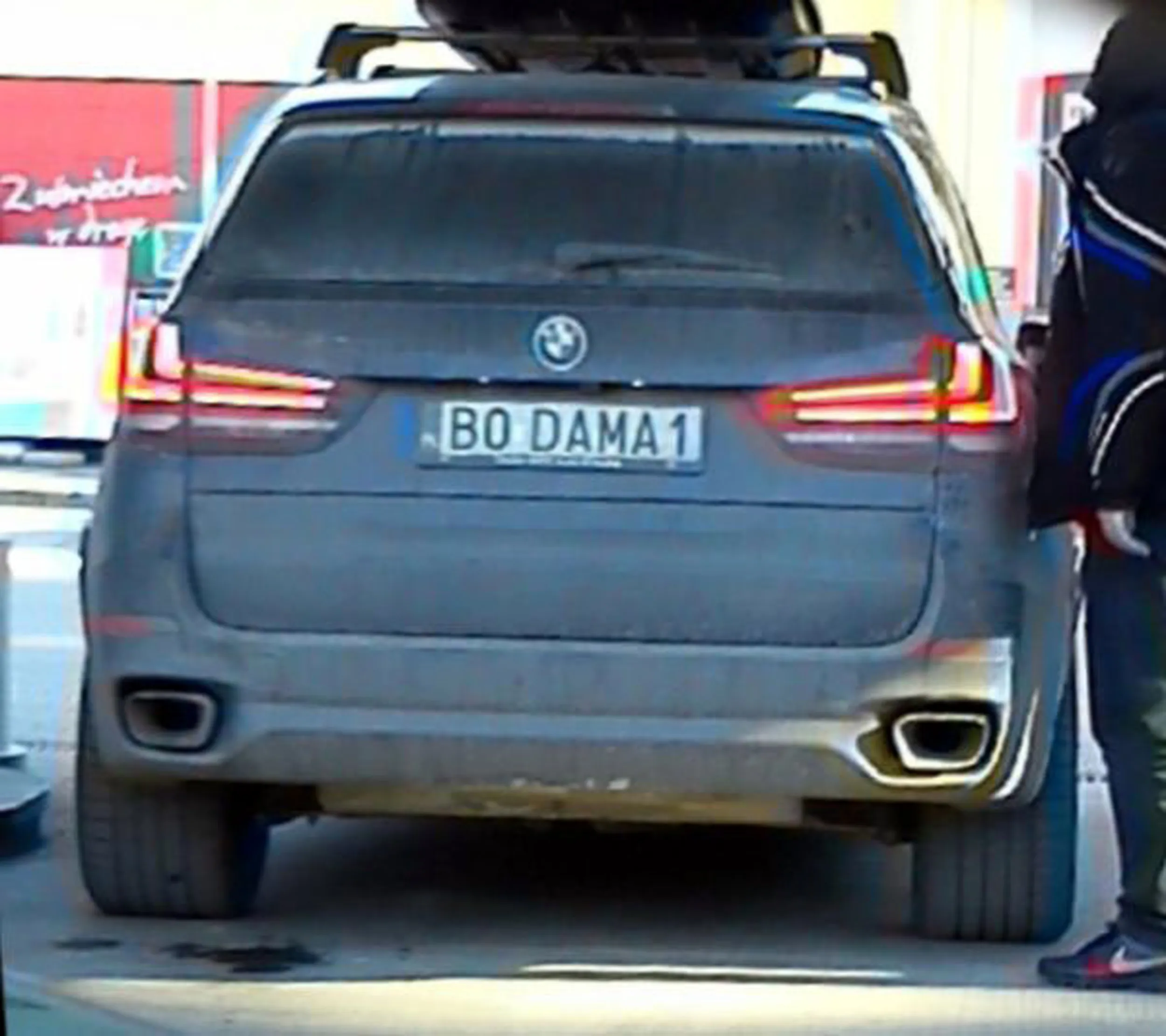 Fajny numer, blacha B0 DAMA1