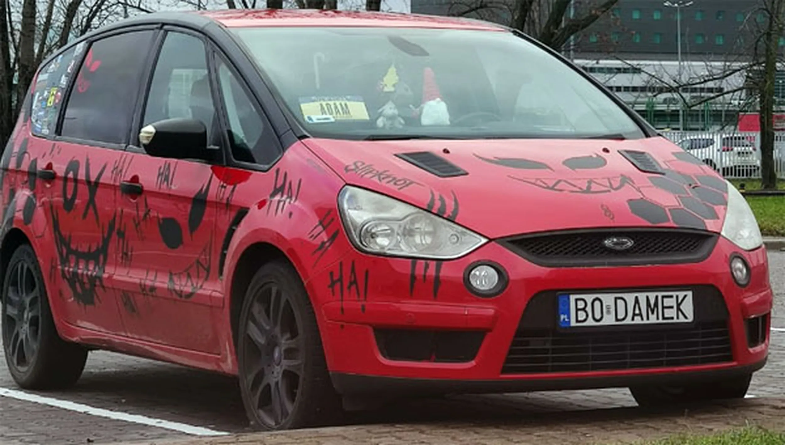 Fajny numer, blacha B0 DAMEK