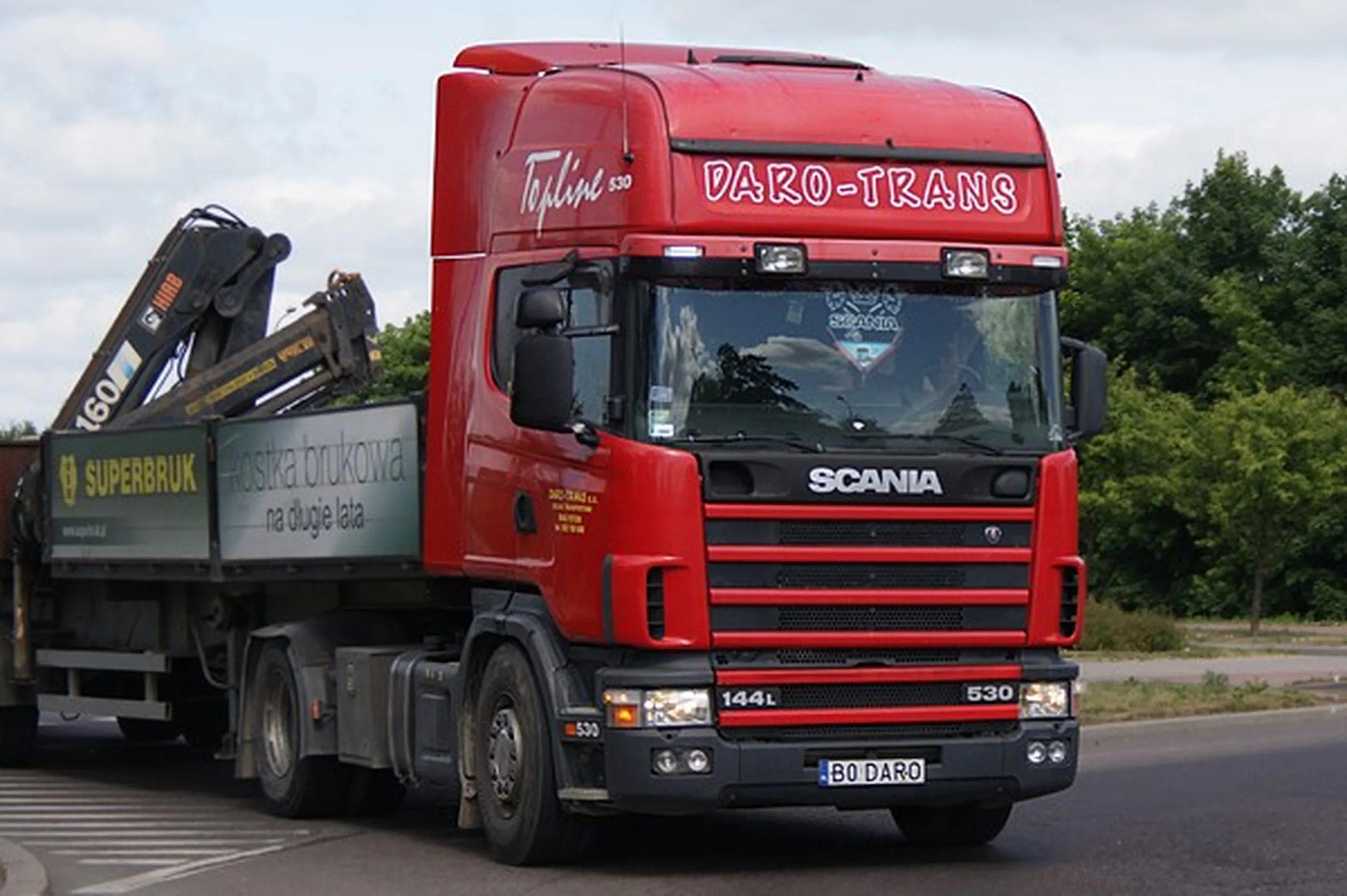 Fajny numer, blacha B0 DARO