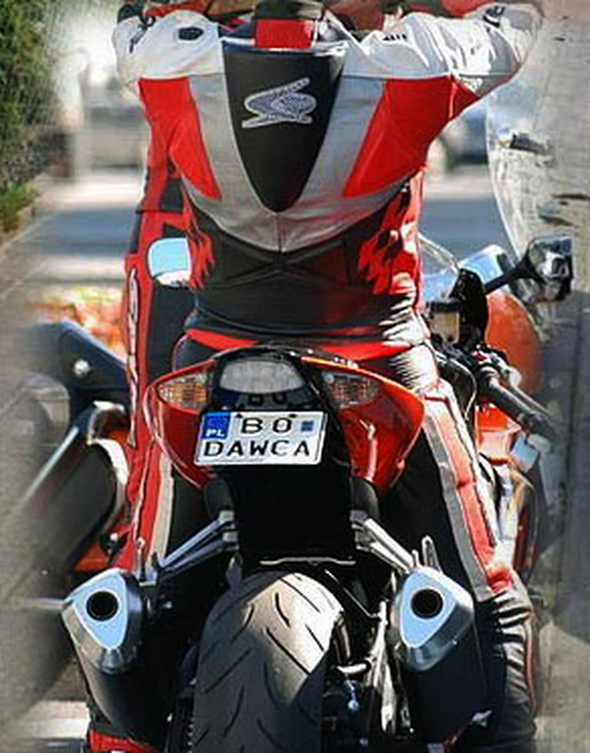 Fajny numer, blacha B0 DAWCA