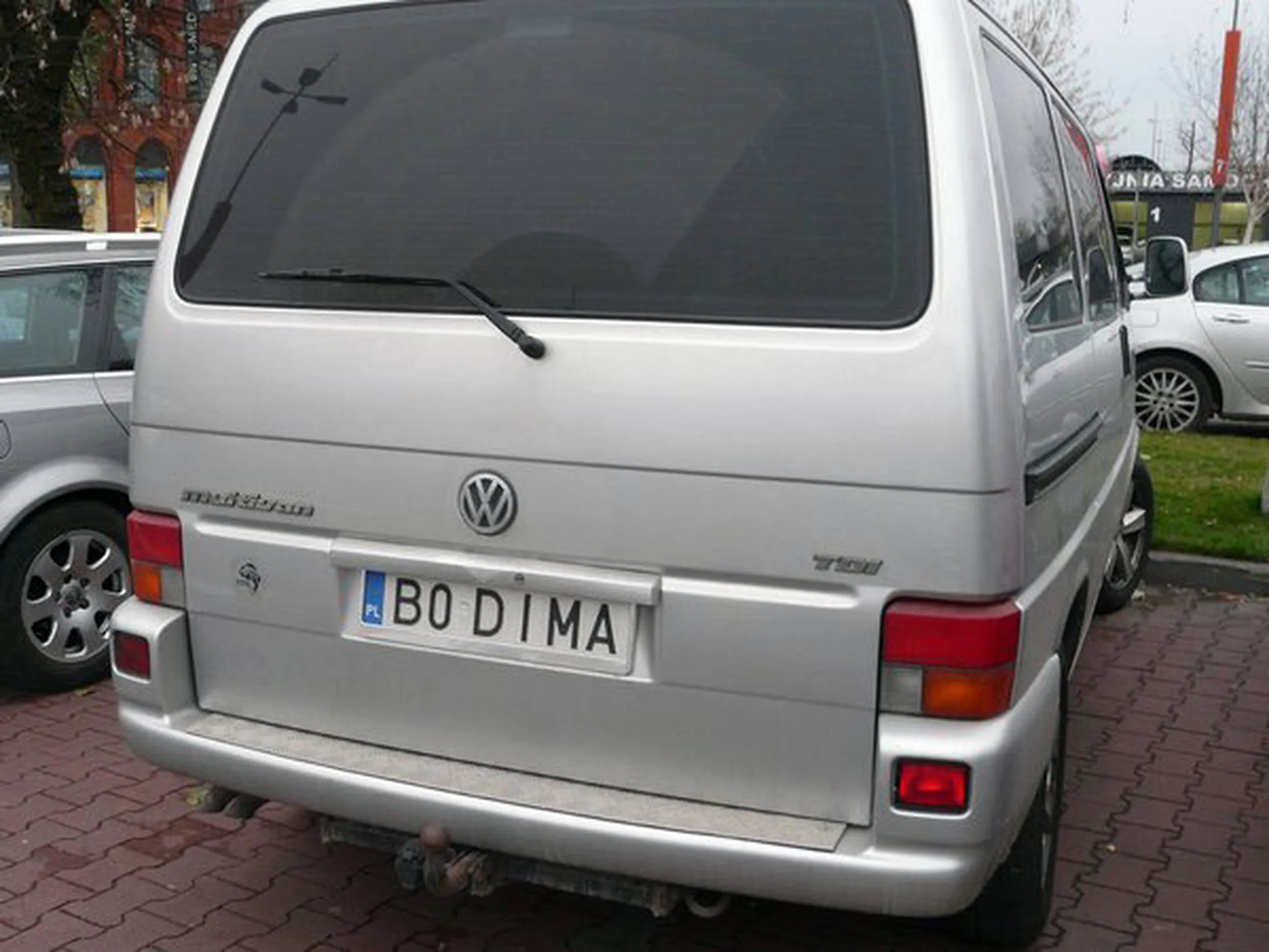 Fajny numer, blacha B0 DIMA