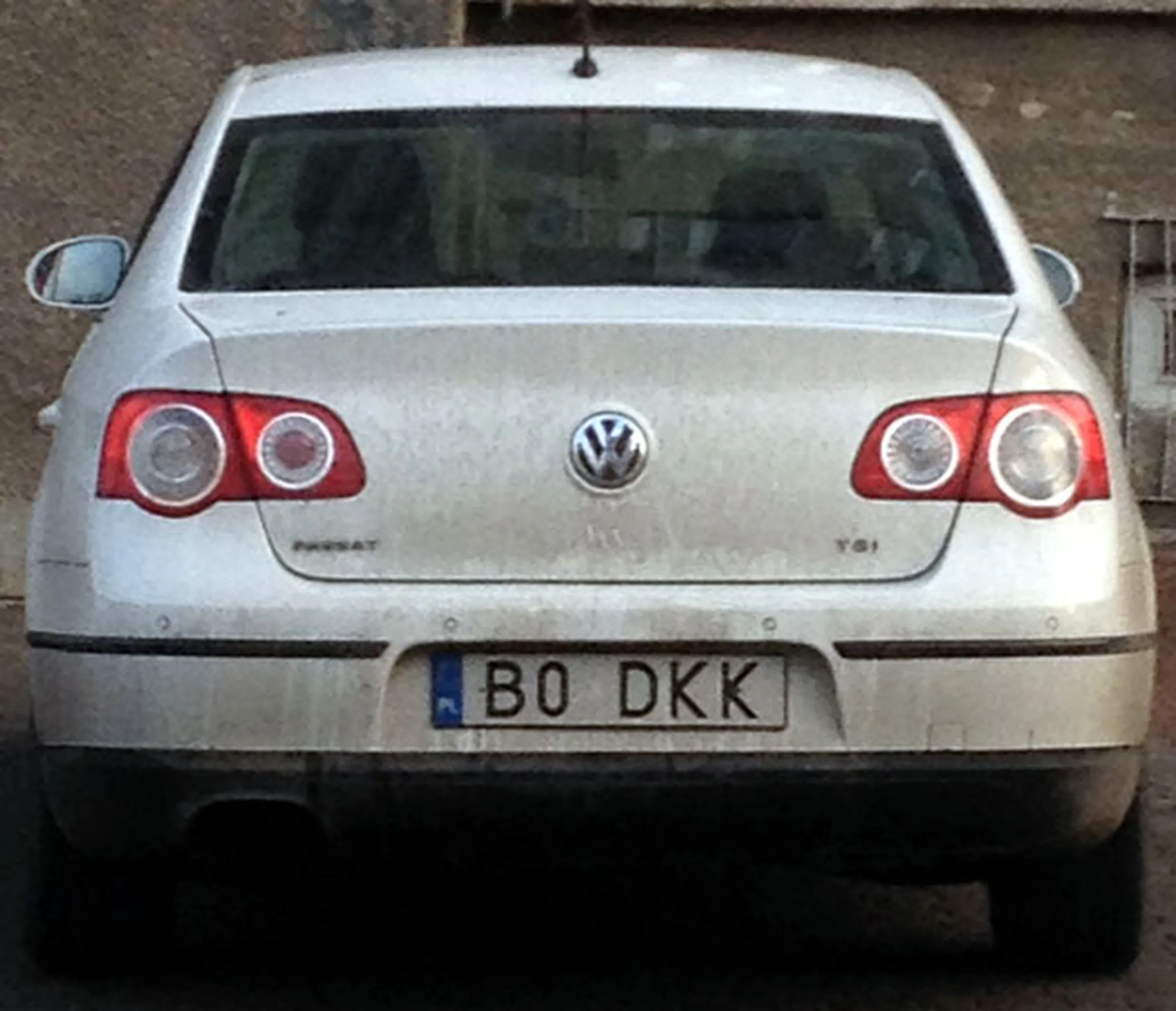 Fajny numer, blacha B0 DKK