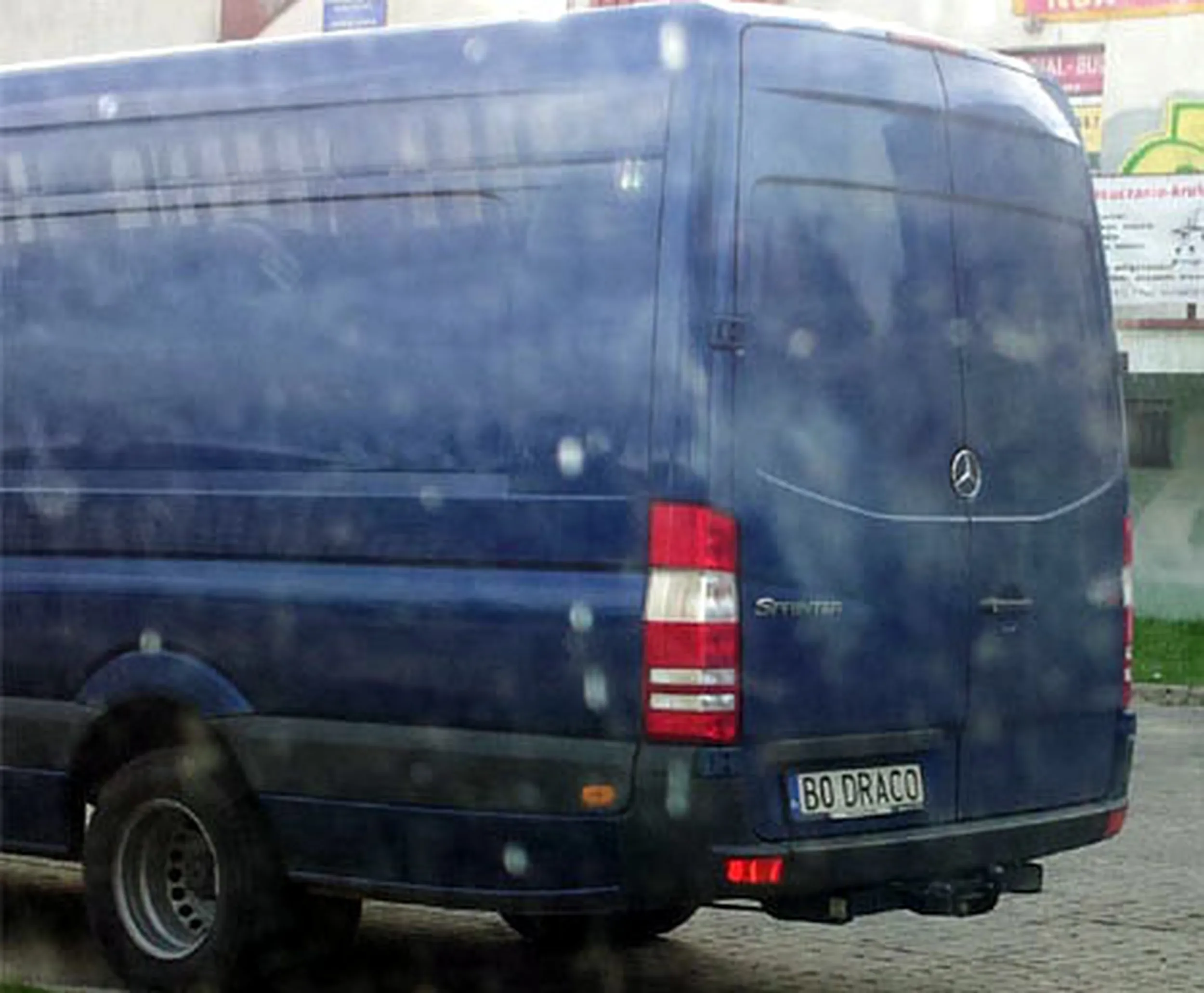 Fajny numer, blacha B0 DRACO