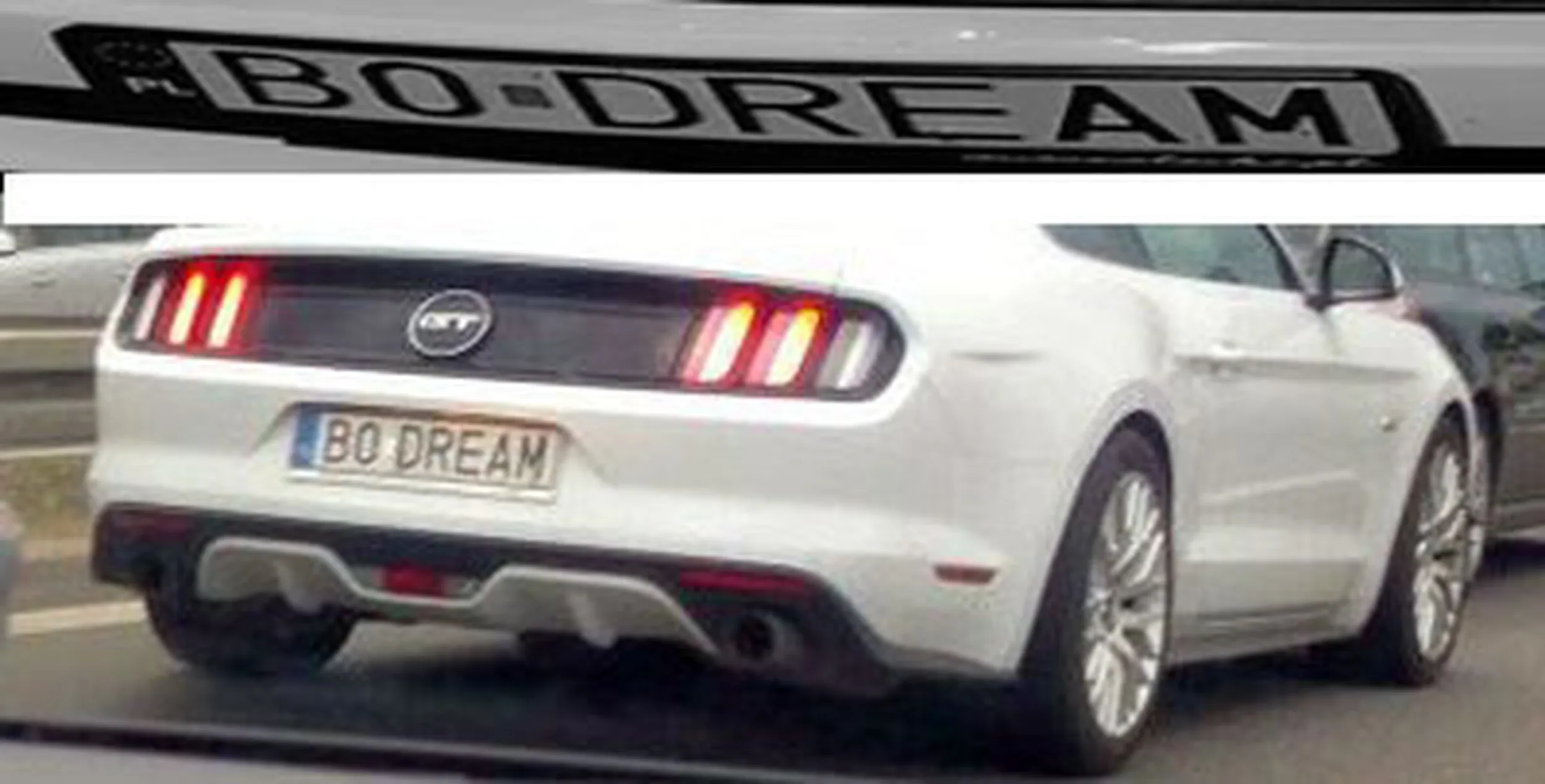 Fajny numer, blacha B0 DREAM