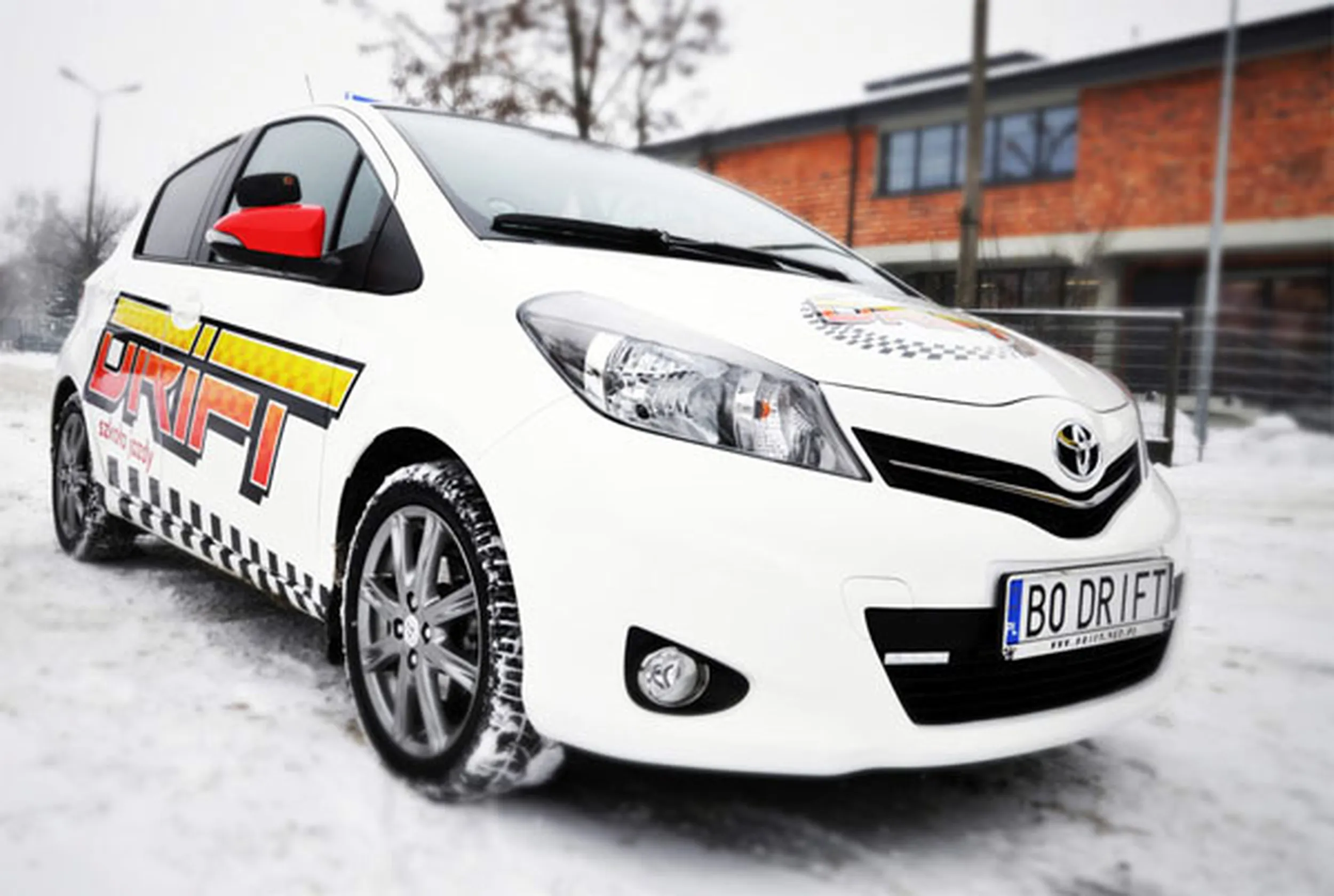 Fajny numer, blacha B0 DRIFT