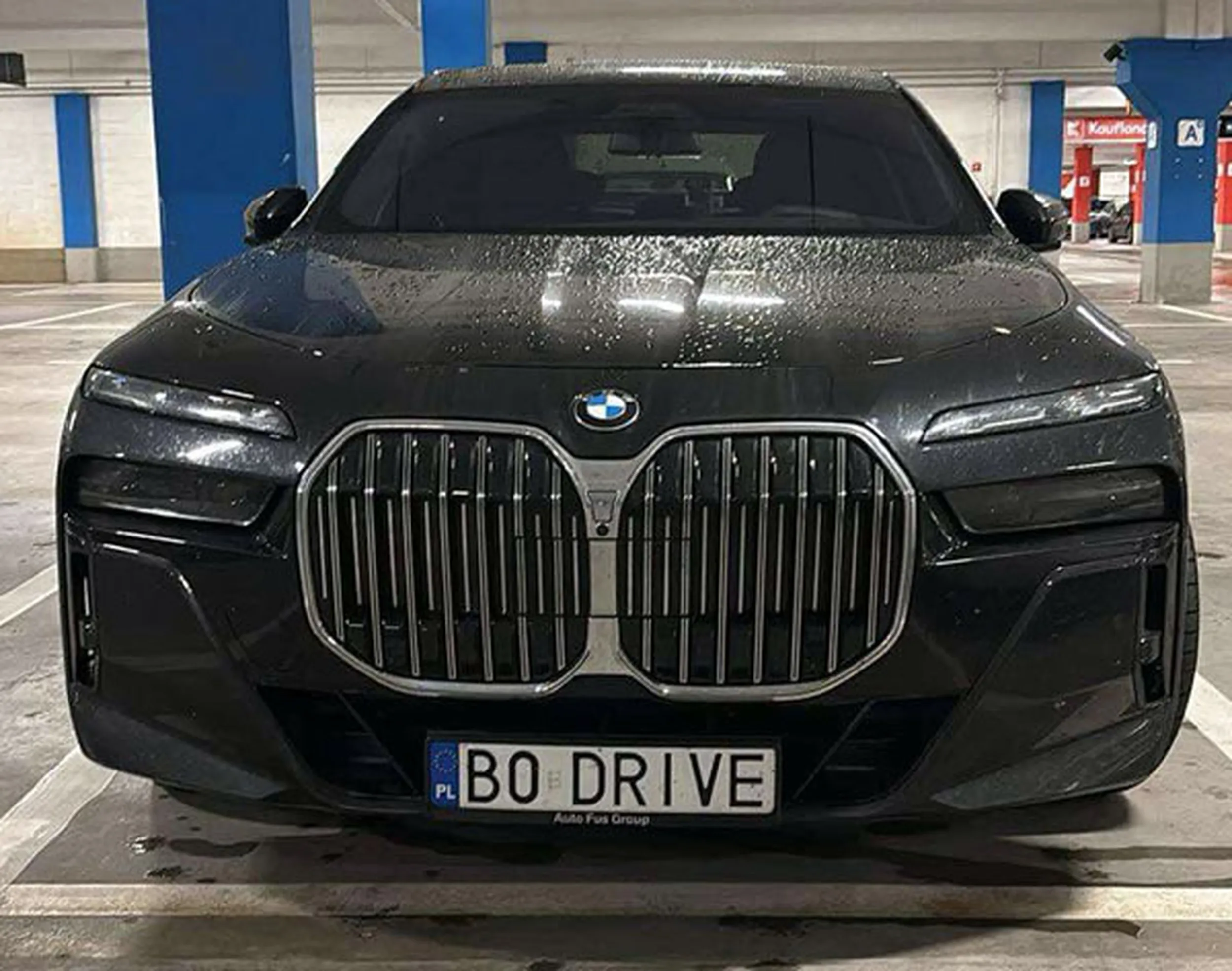 Fajny numer, blacha B0 DRIVE