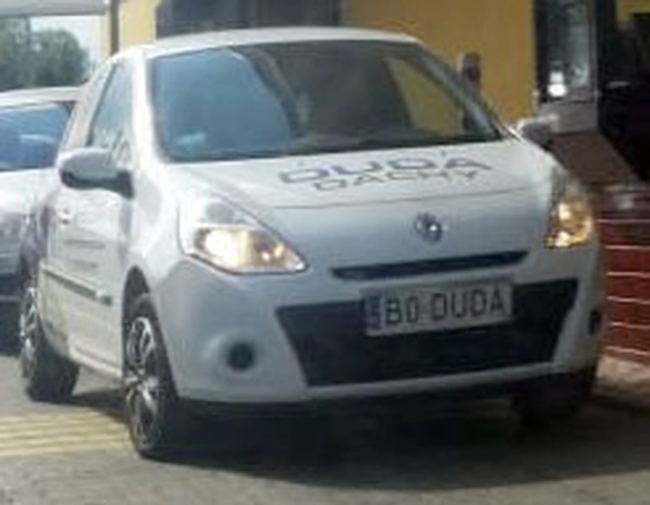 Fajny numer, blacha B0 DUDA