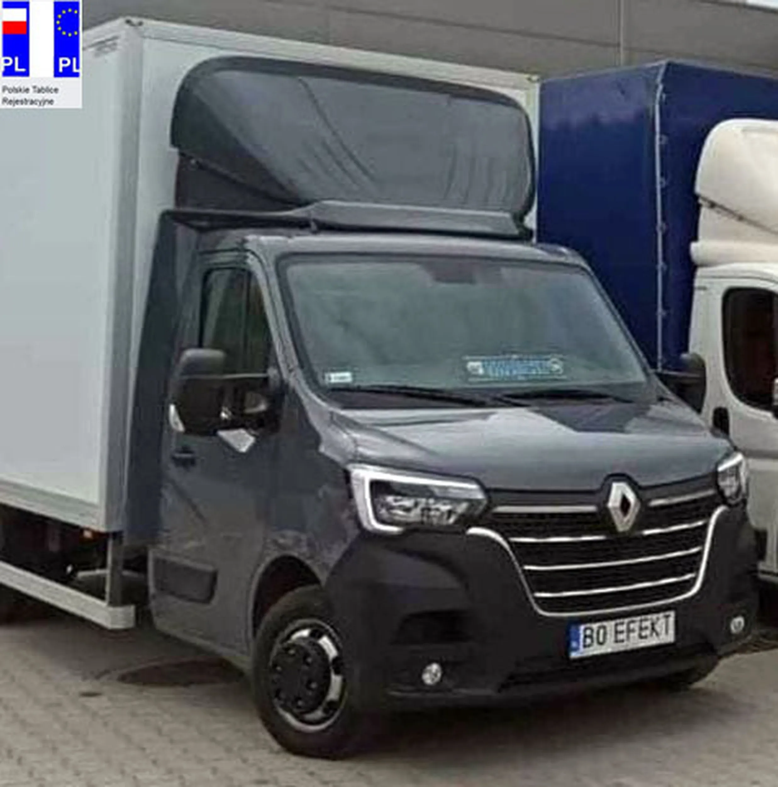 Fajny numer, blacha B0 EFEKT