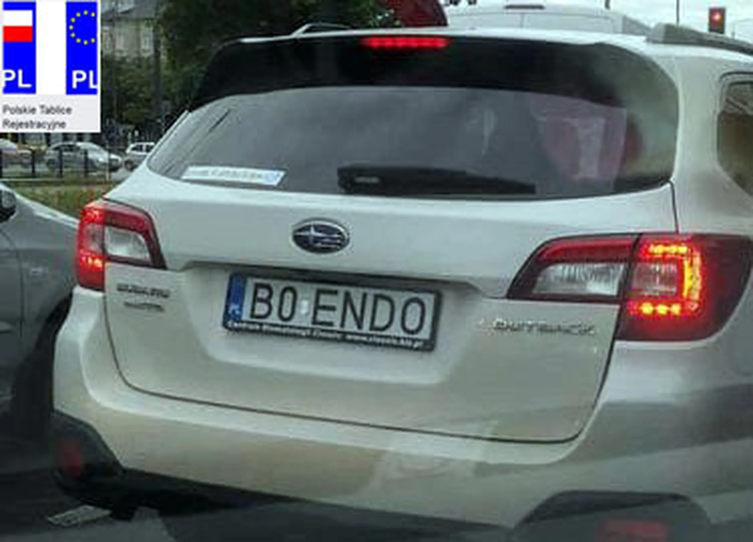 Fajny numer, blacha B0 ENDO