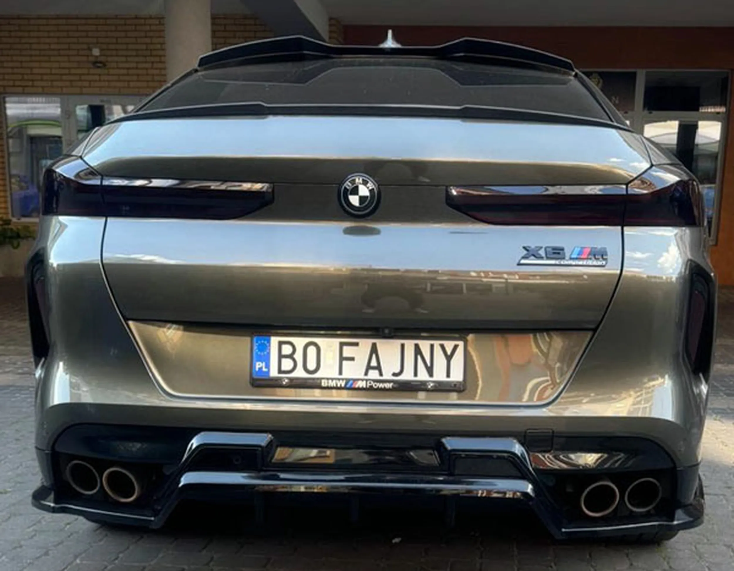 Fajny numer, blacha B0 FAJNY