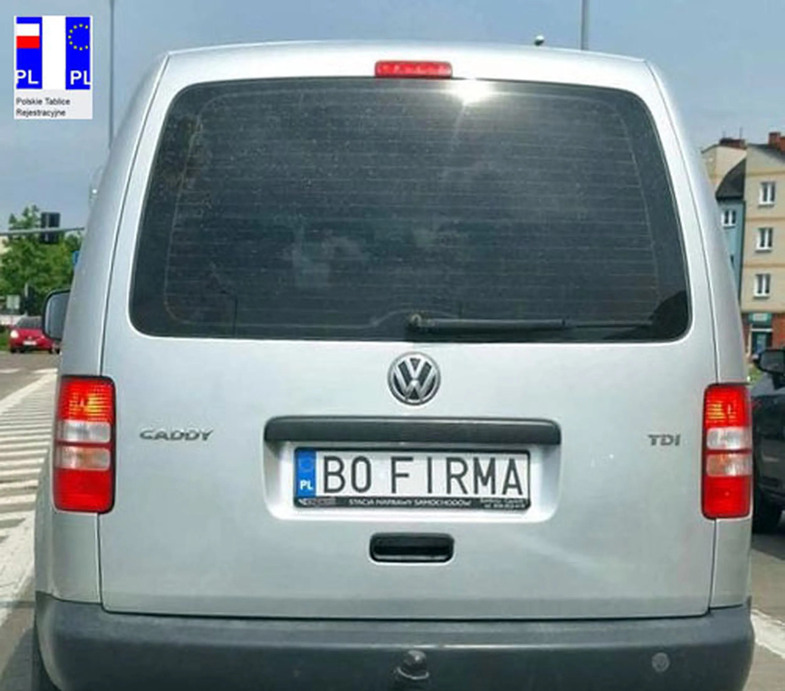 Fajny numer, blacha B0 FIRMA