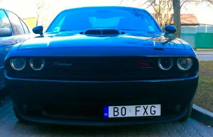 Fajny numer, blacha B0 FXG