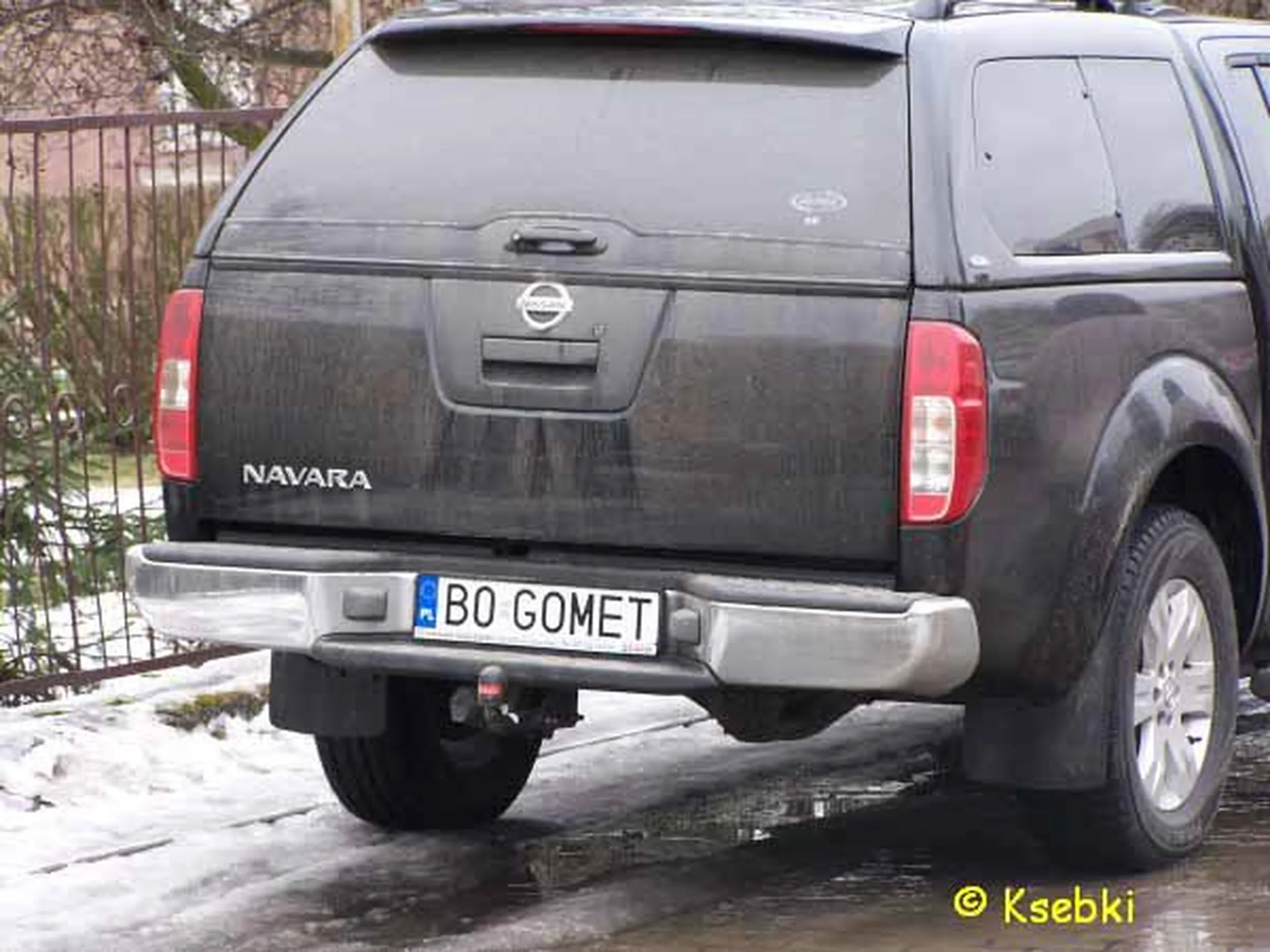 Fajny numer, blacha B0 GOMET