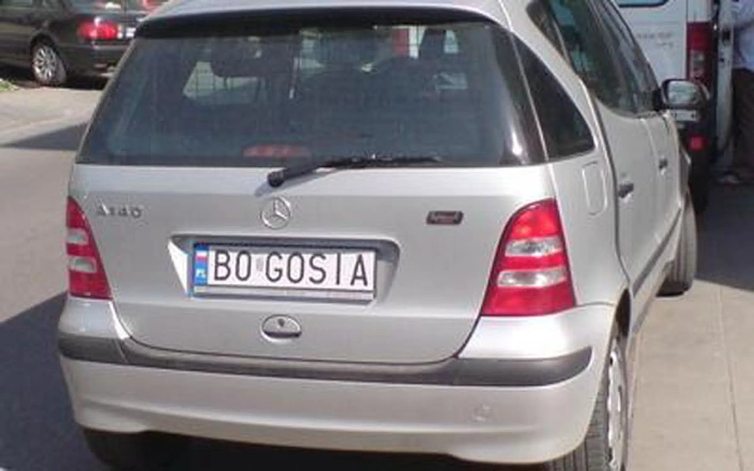 Fajny numer, blacha B0 GOSIA