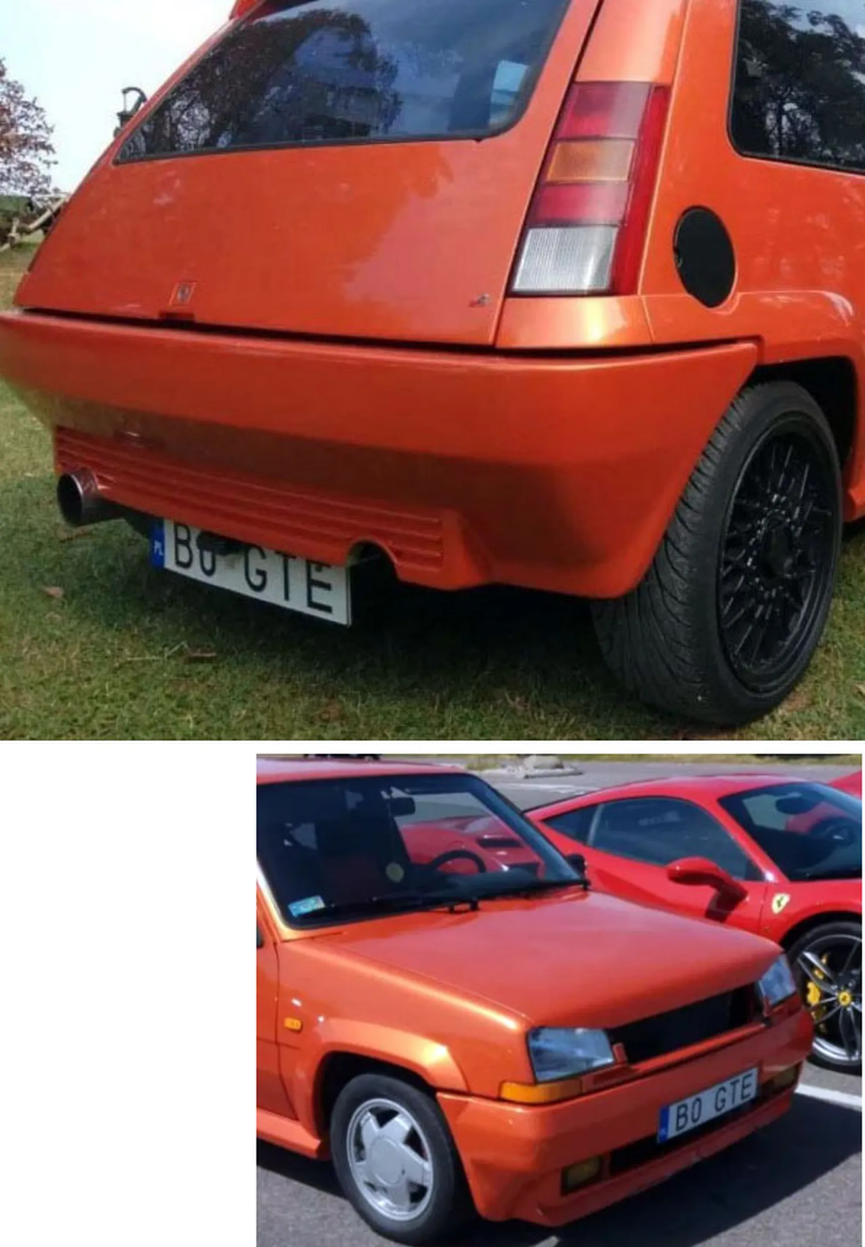 Fajny numer, blacha B0 GTE