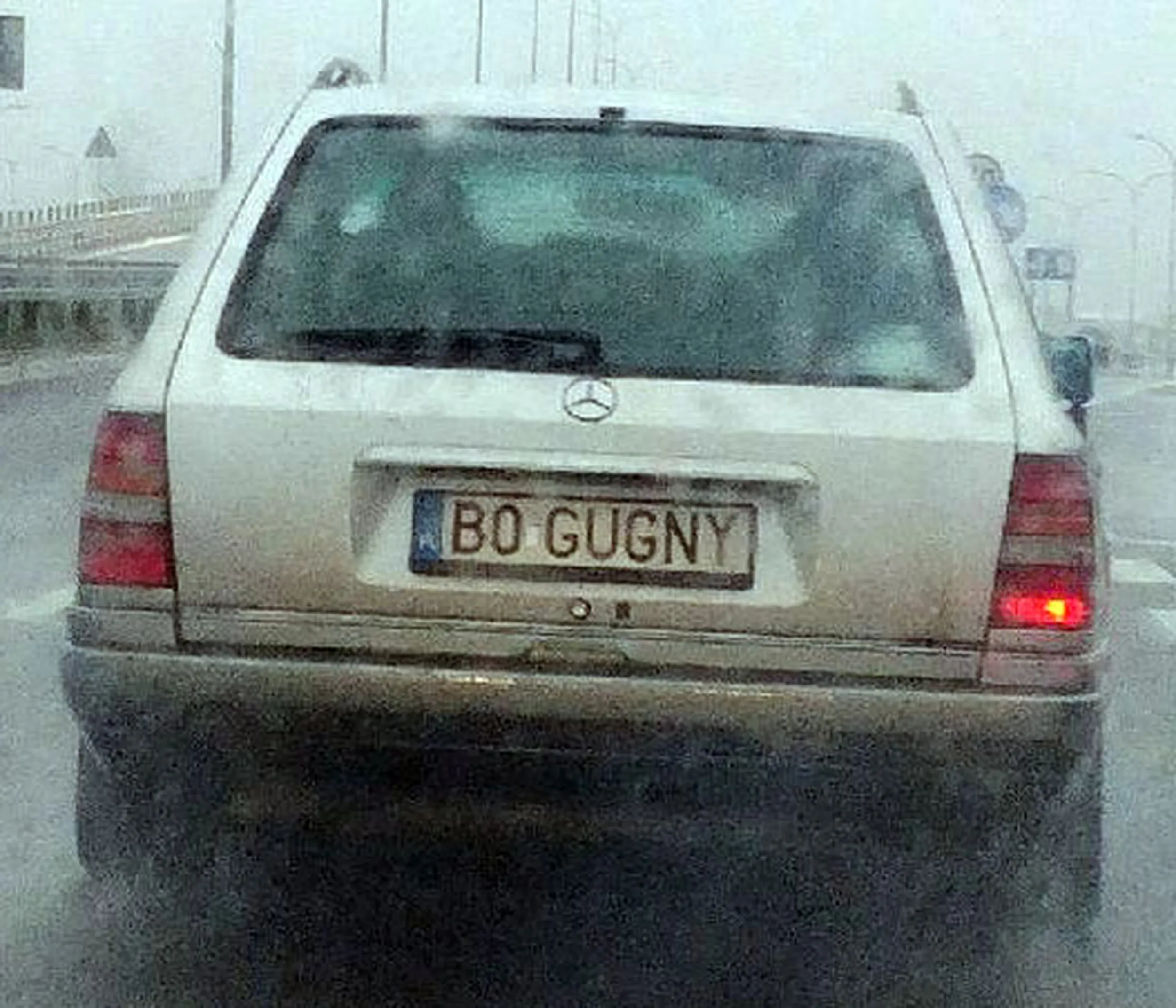 Fajny numer, blacha B0 GUGNY