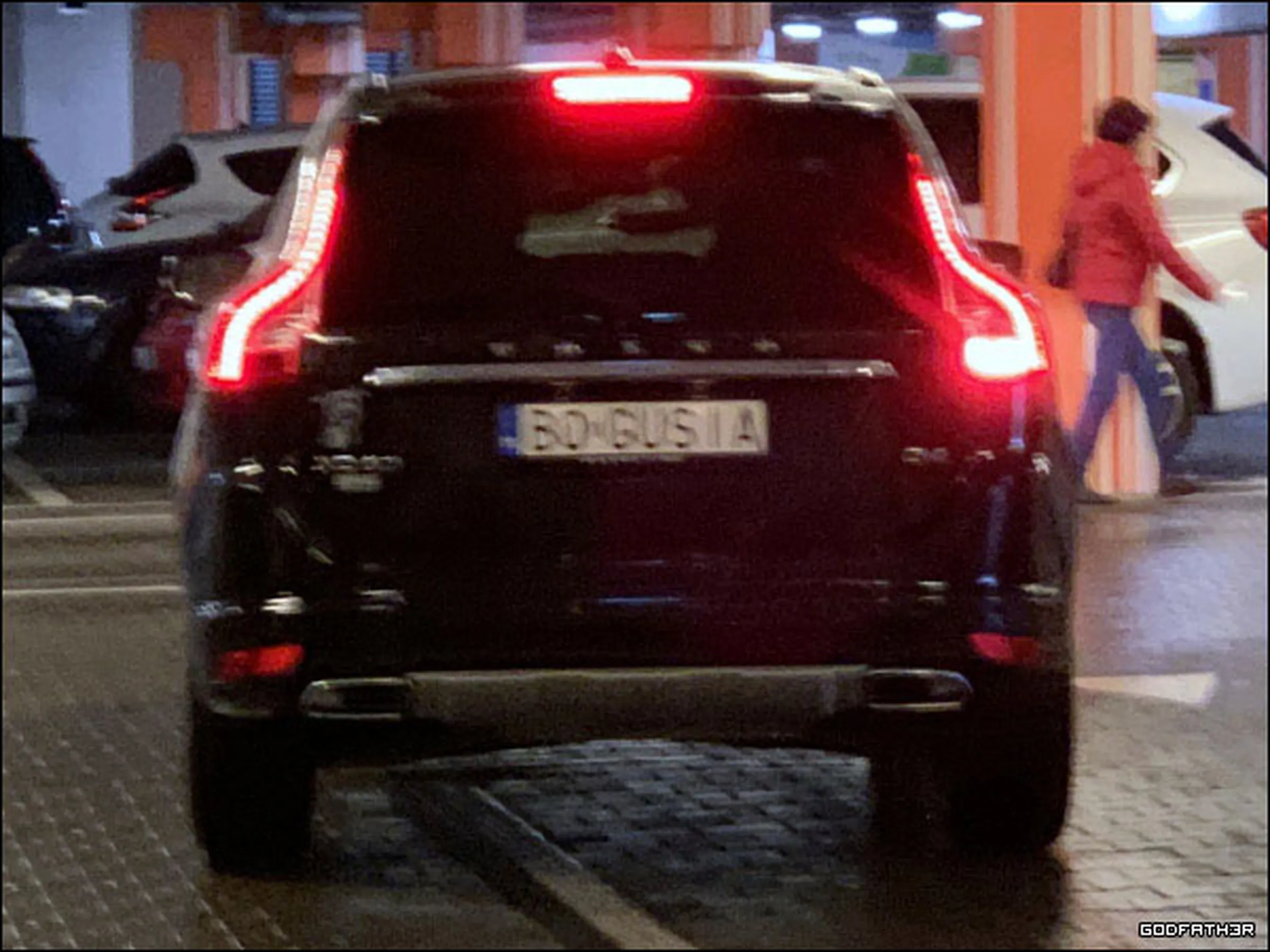 Fajny numer, blacha B0 GUSIA