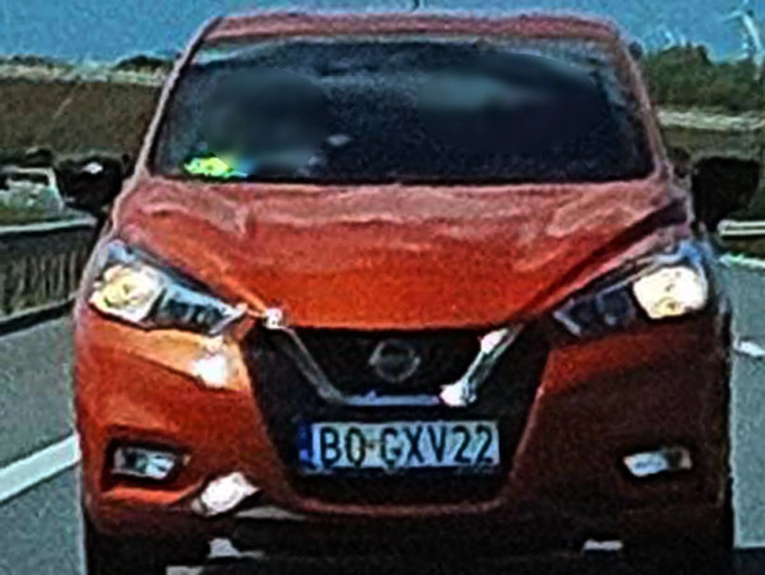 Fajny numer, blacha B0 GXV22