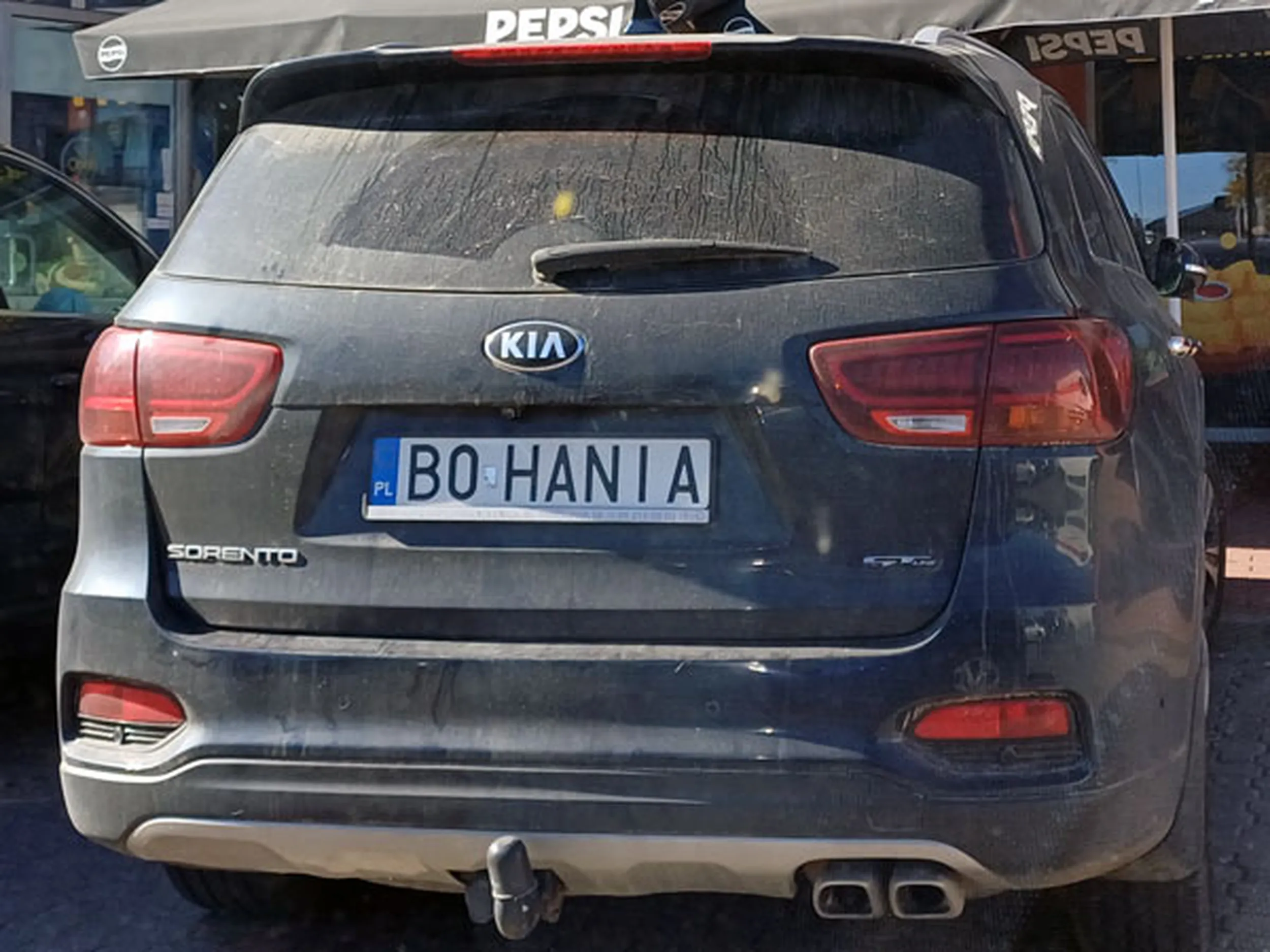 Fajny numer, blacha B0 HANIA