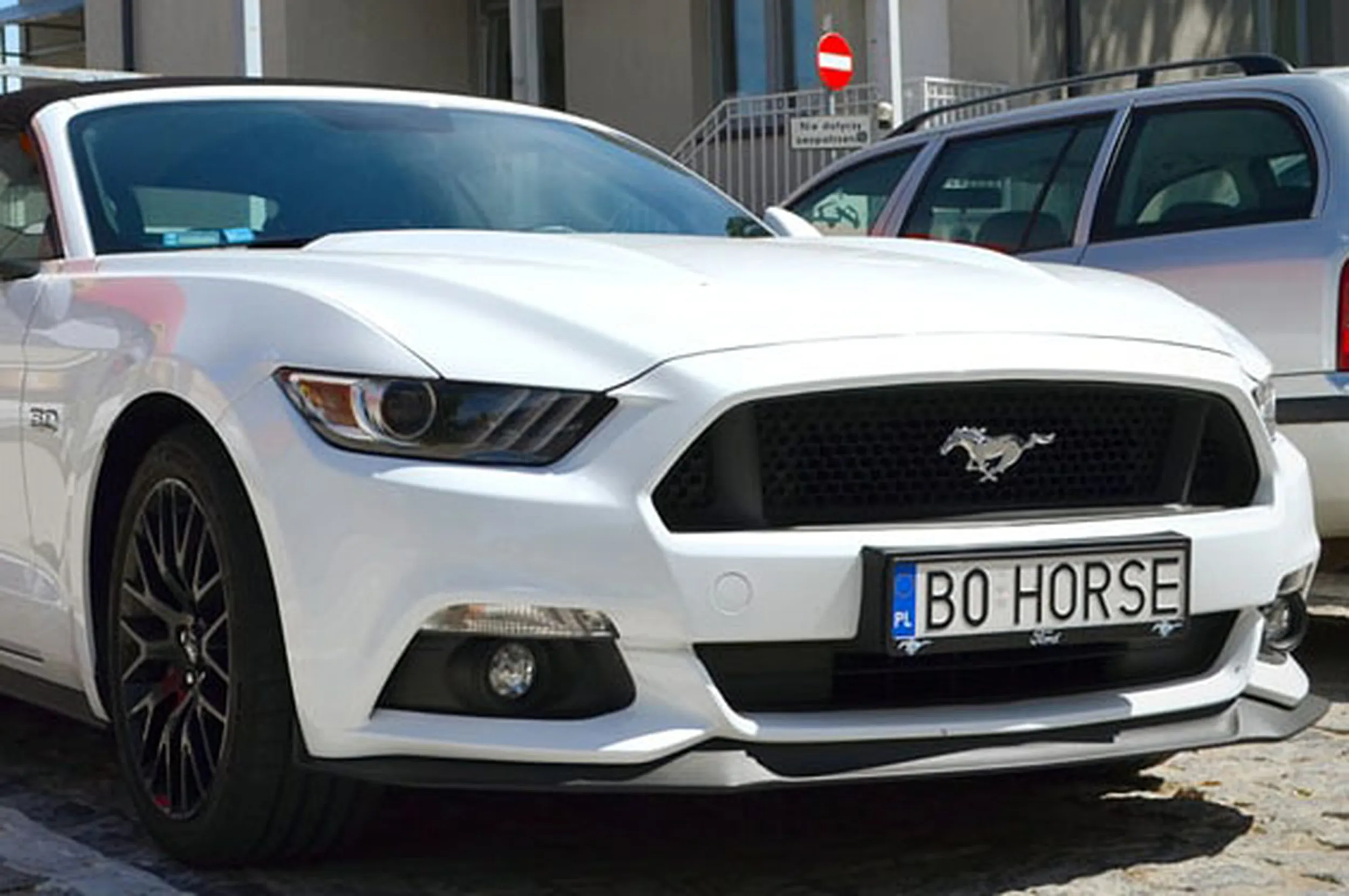 Fajny numer, blacha B0 HORSE