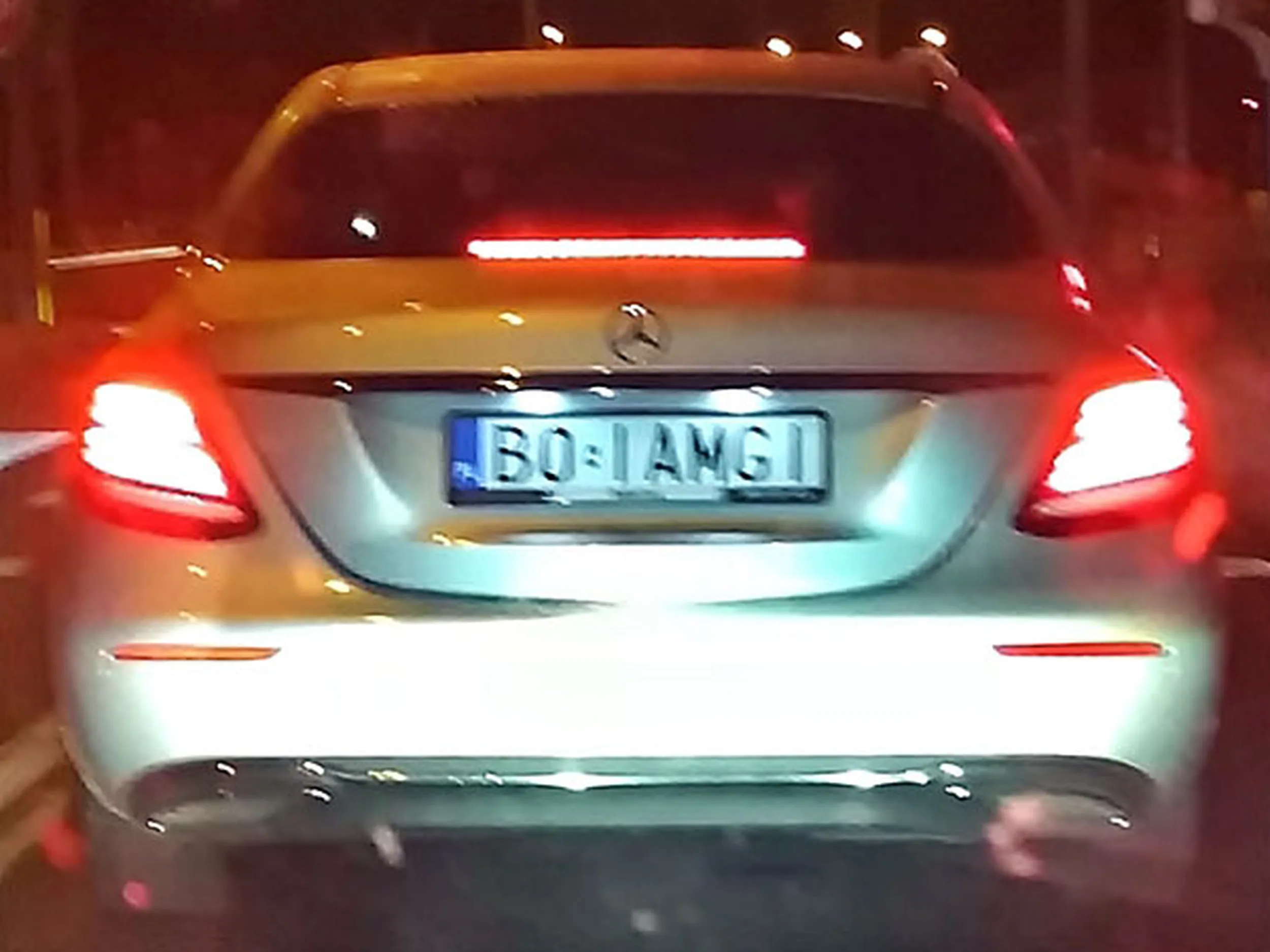 Fajny numer, blacha B0 IAMGI